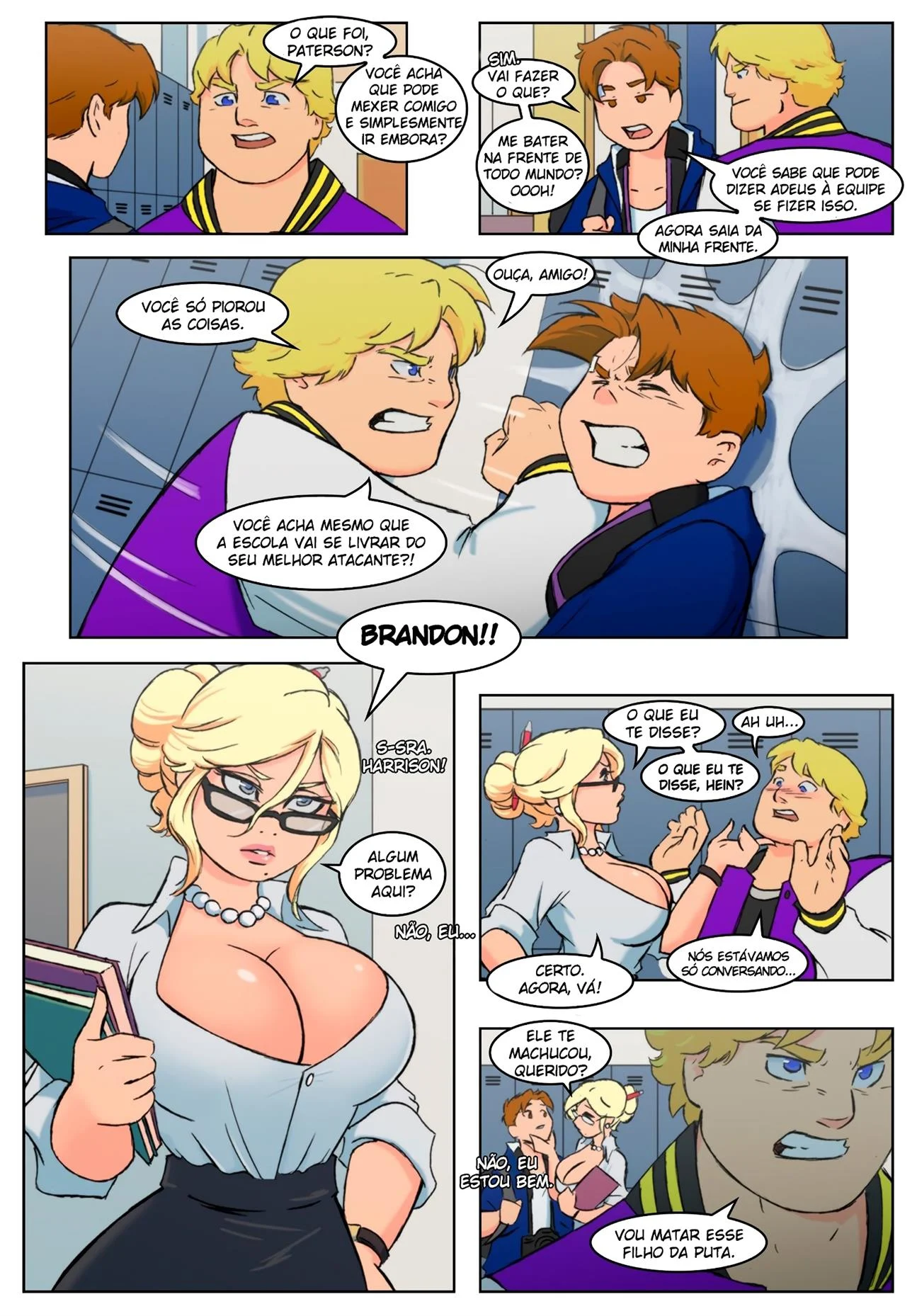 Est&uacute;dio do Har&eacute;m 6 &ndash; Quadrinhos Eroticos &ndash; Tradu&ccedil;&atilde;o Completa