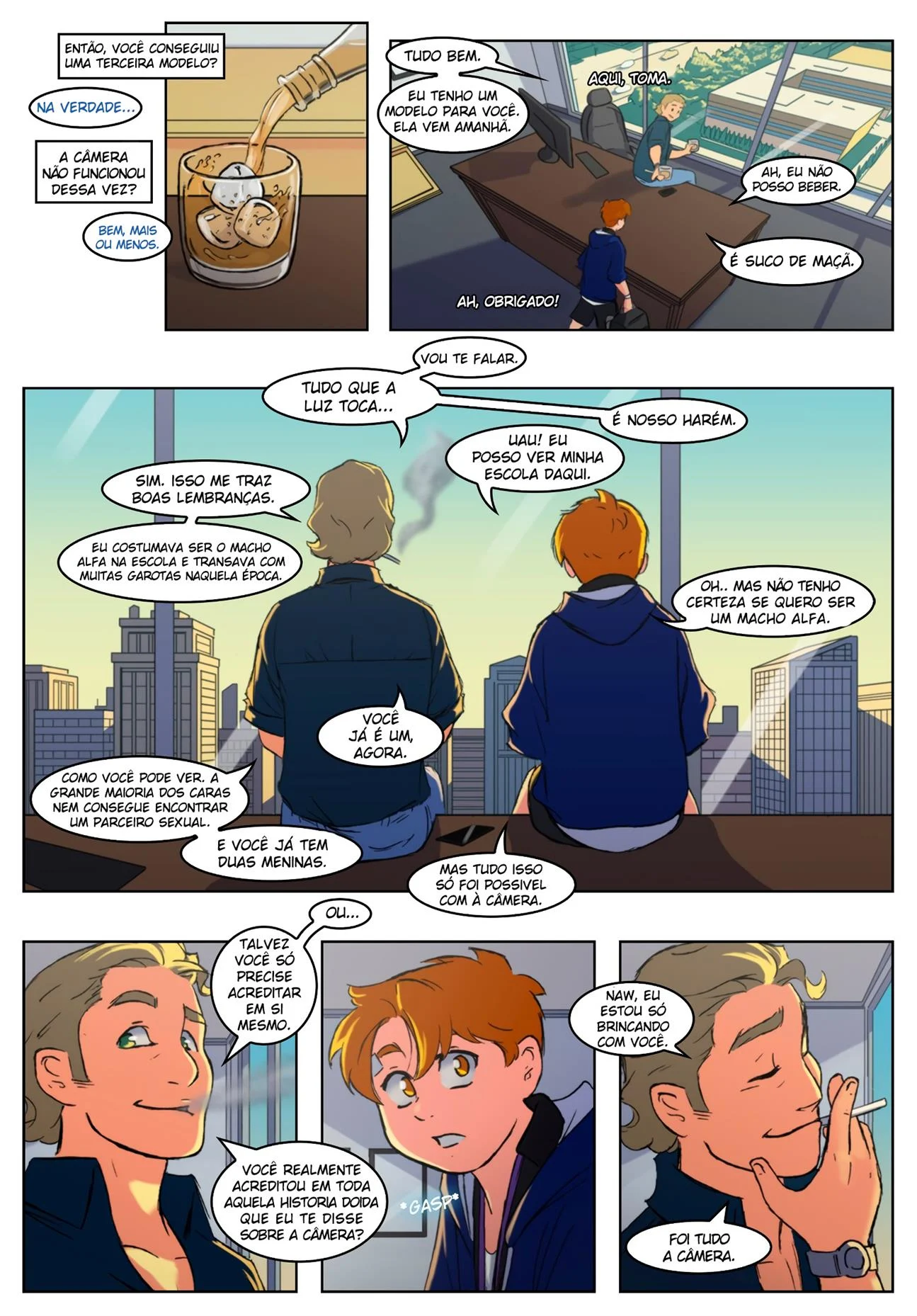 Est&uacute;dio do Har&eacute;m 6 &ndash; Quadrinhos Eroticos &ndash; Tradu&ccedil;&atilde;o Completa