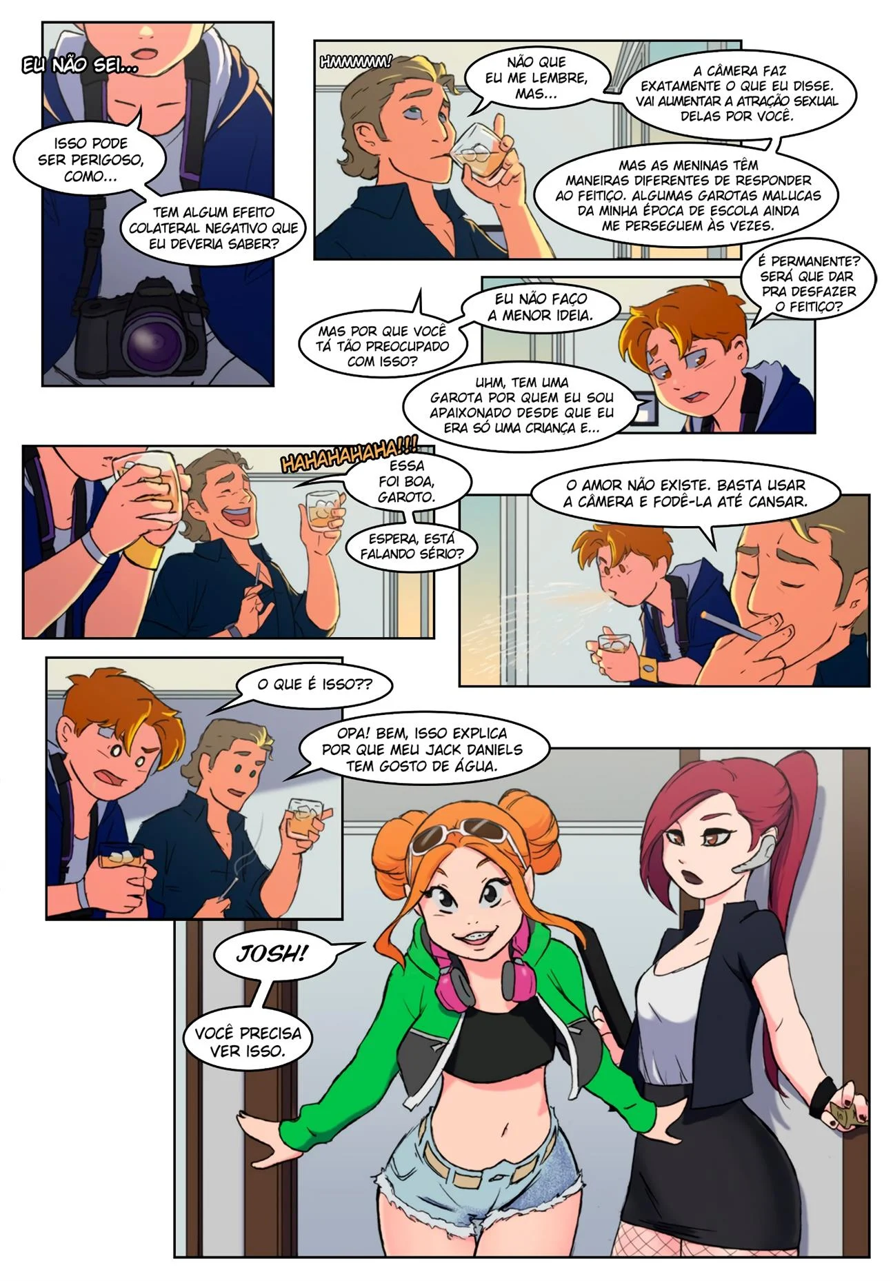 Est&uacute;dio do Har&eacute;m 6 &ndash; Quadrinhos Eroticos &ndash; Tradu&ccedil;&atilde;o Completa