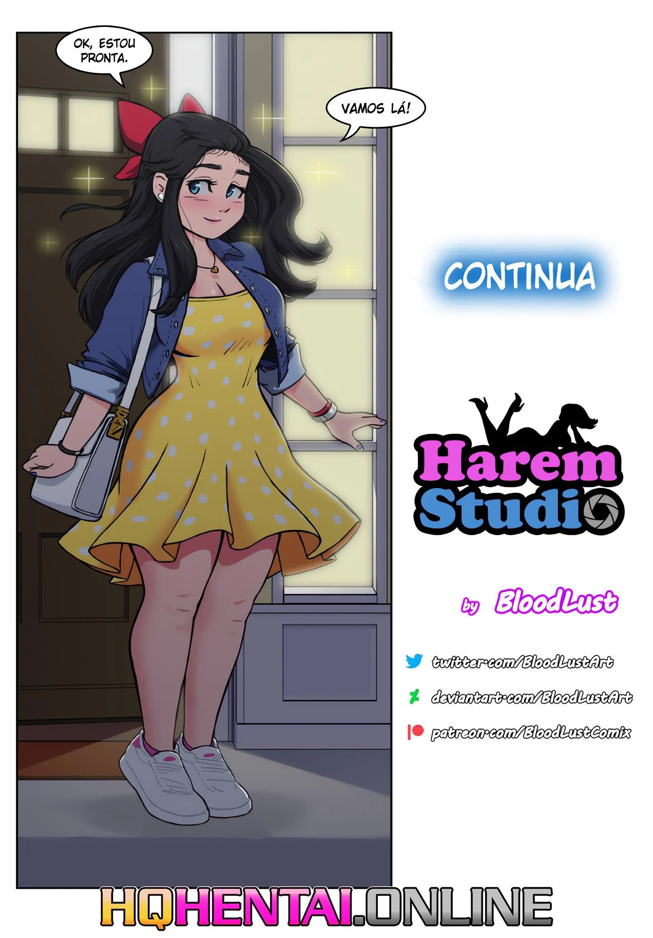 Est&uacute;dio do Har&eacute;m 9 &ndash; Loira &ndash; Novo HQ
