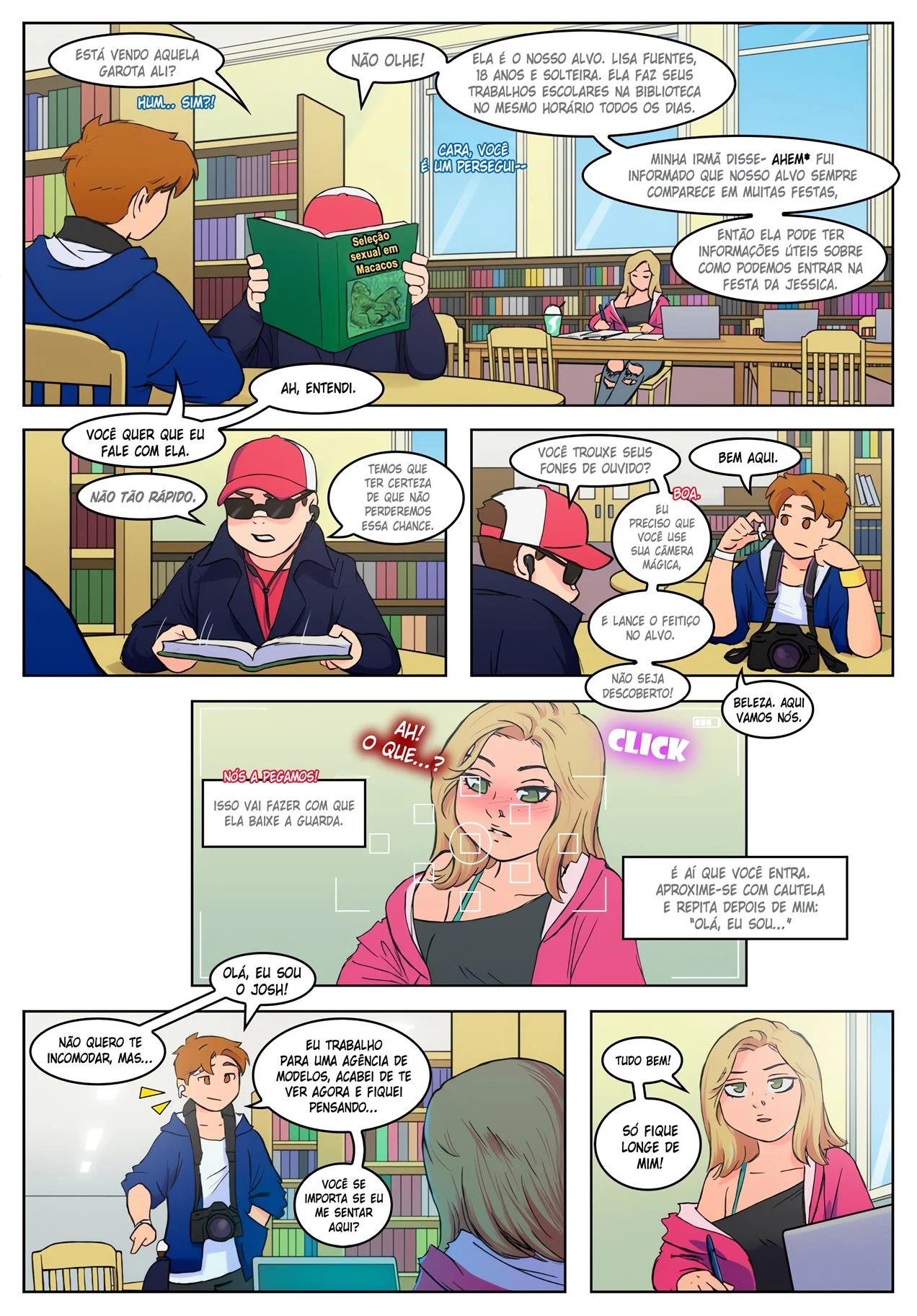 Est&uacute;dio do Har&eacute;m 9 &ndash; Loira &ndash; Novo HQ