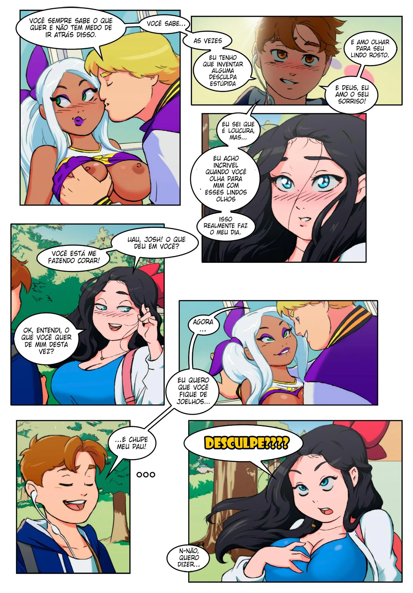 Est&uacute;dio do Har&eacute;m &ndash; Loira &ndash; Ler Quadrinho Completos