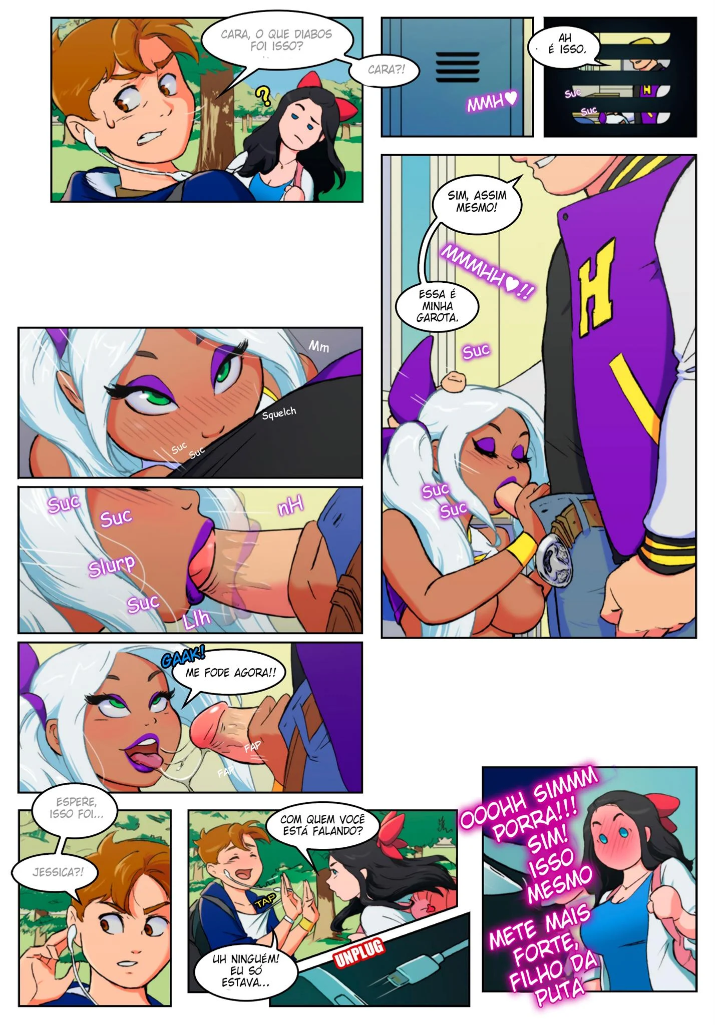 Est&uacute;dio do Har&eacute;m &ndash; Loira &ndash; Ler Quadrinho Completos