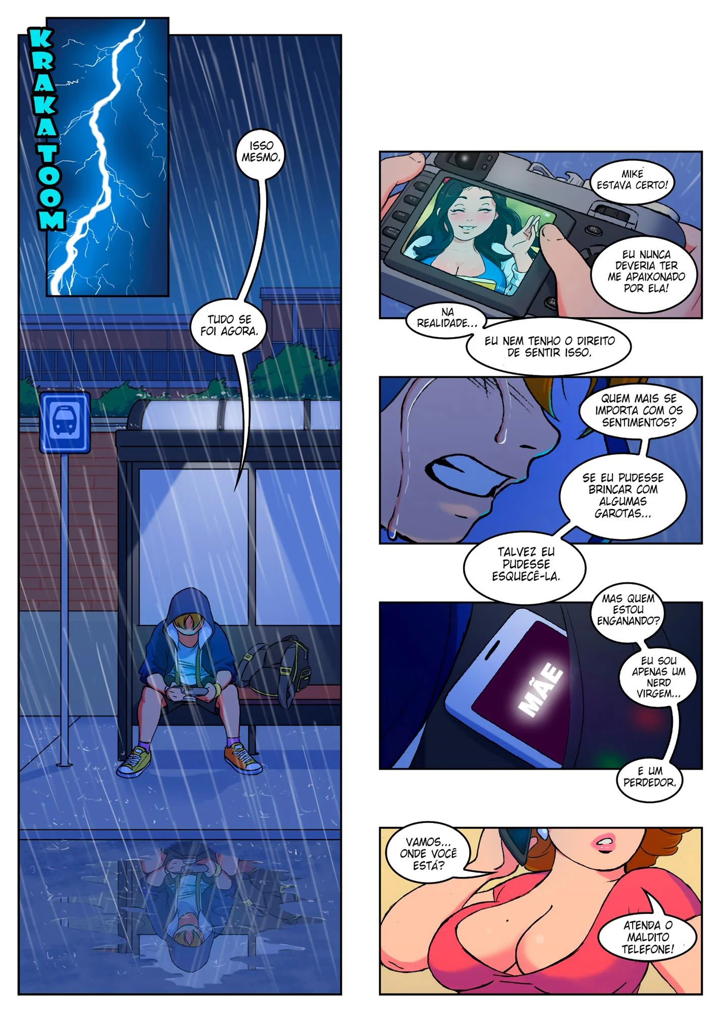 Est&uacute;dio do Har&eacute;m &ndash; Loira &ndash; Ler Quadrinho Completos