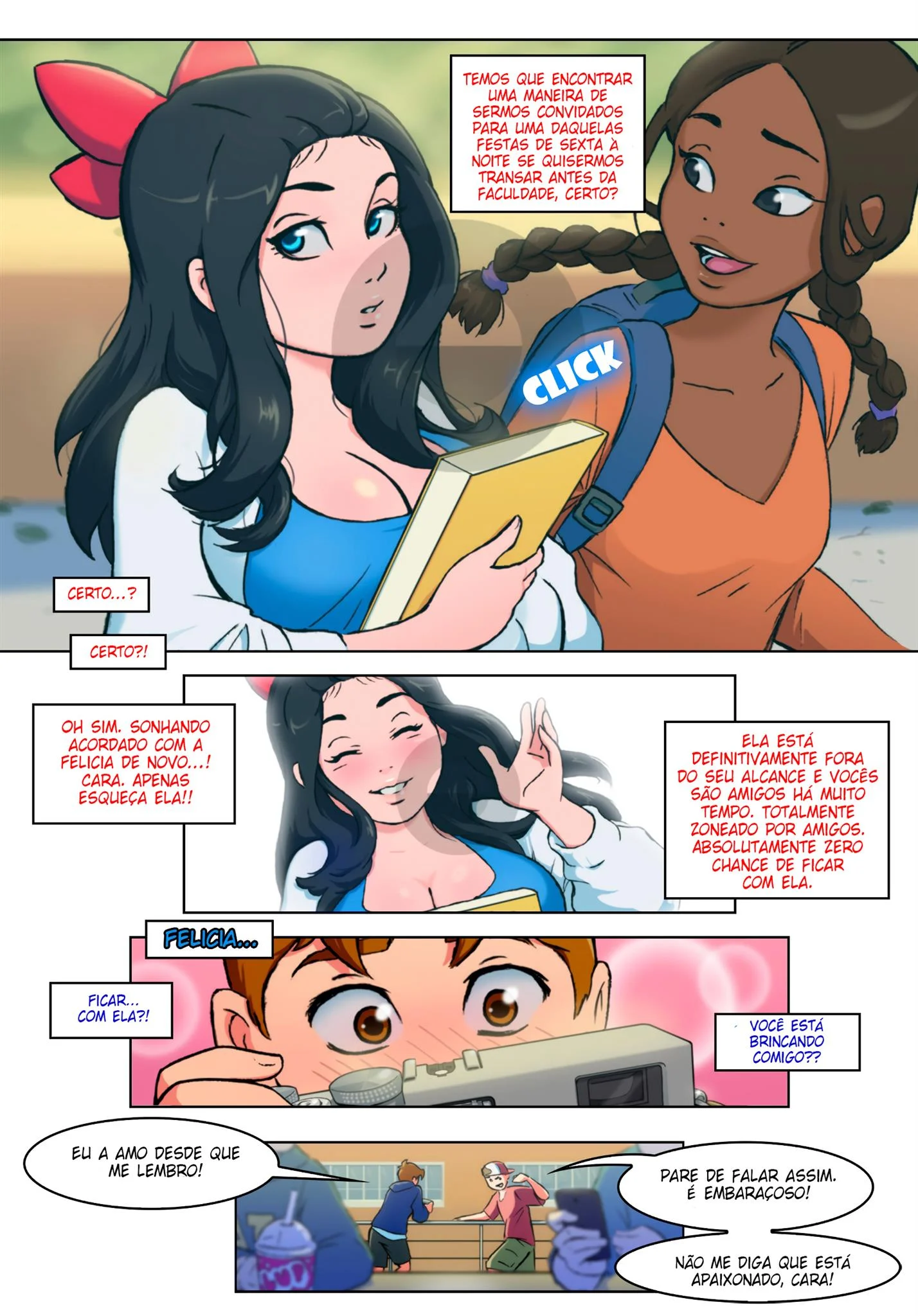 Est&uacute;dio do Har&eacute;m &ndash; Loira &ndash; Ler Quadrinho Completos