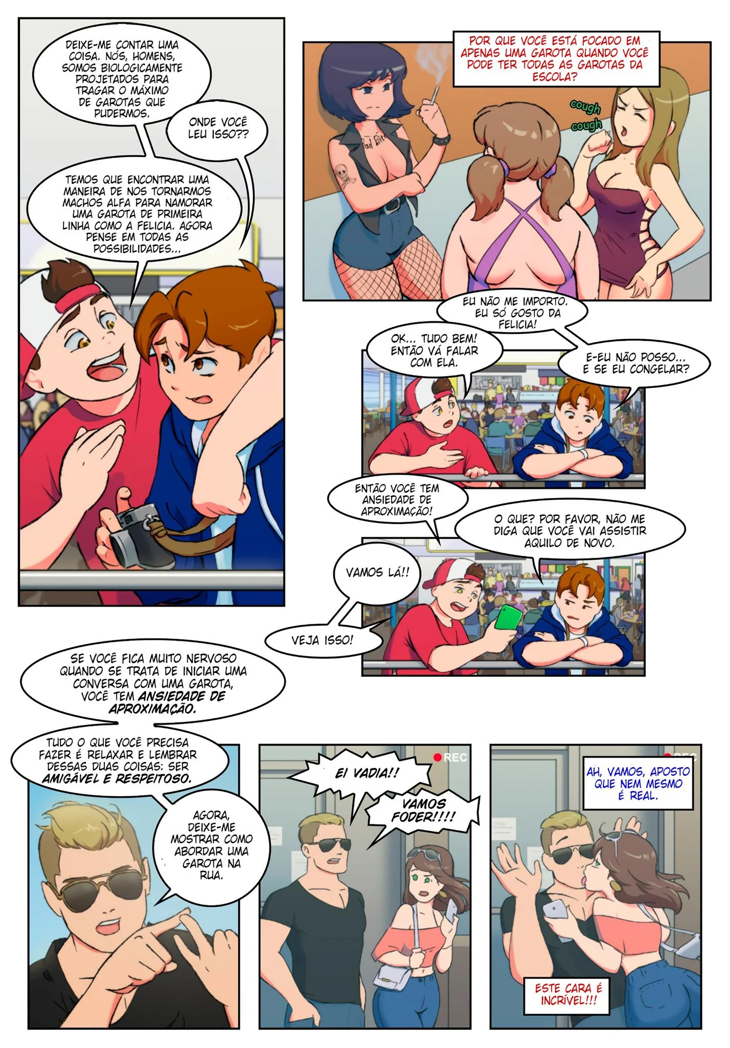 Est&uacute;dio do Har&eacute;m &ndash; Loira &ndash; Ler Quadrinho Completos