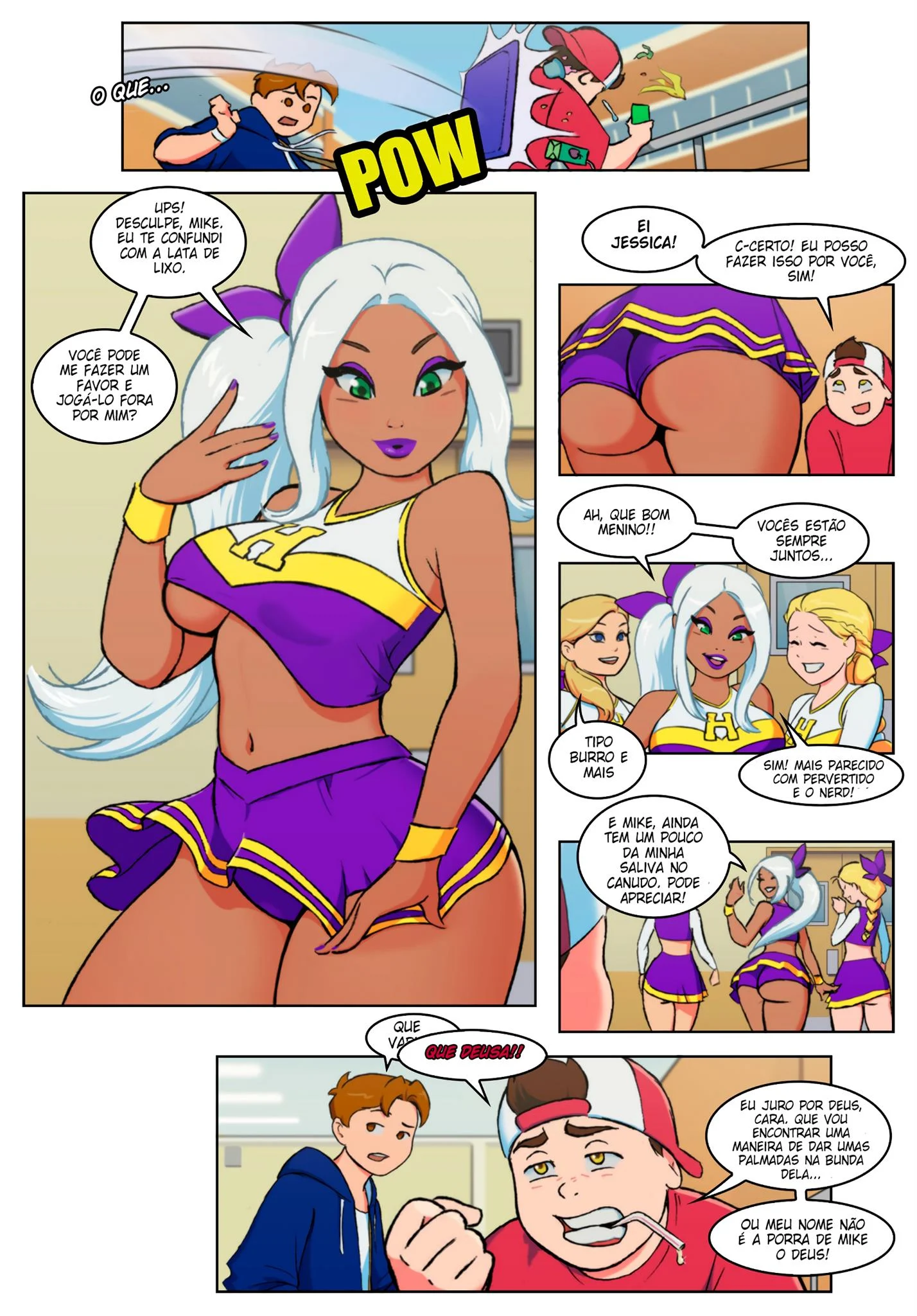 Est&uacute;dio do Har&eacute;m &ndash; Loira &ndash; Ler Quadrinho Completos