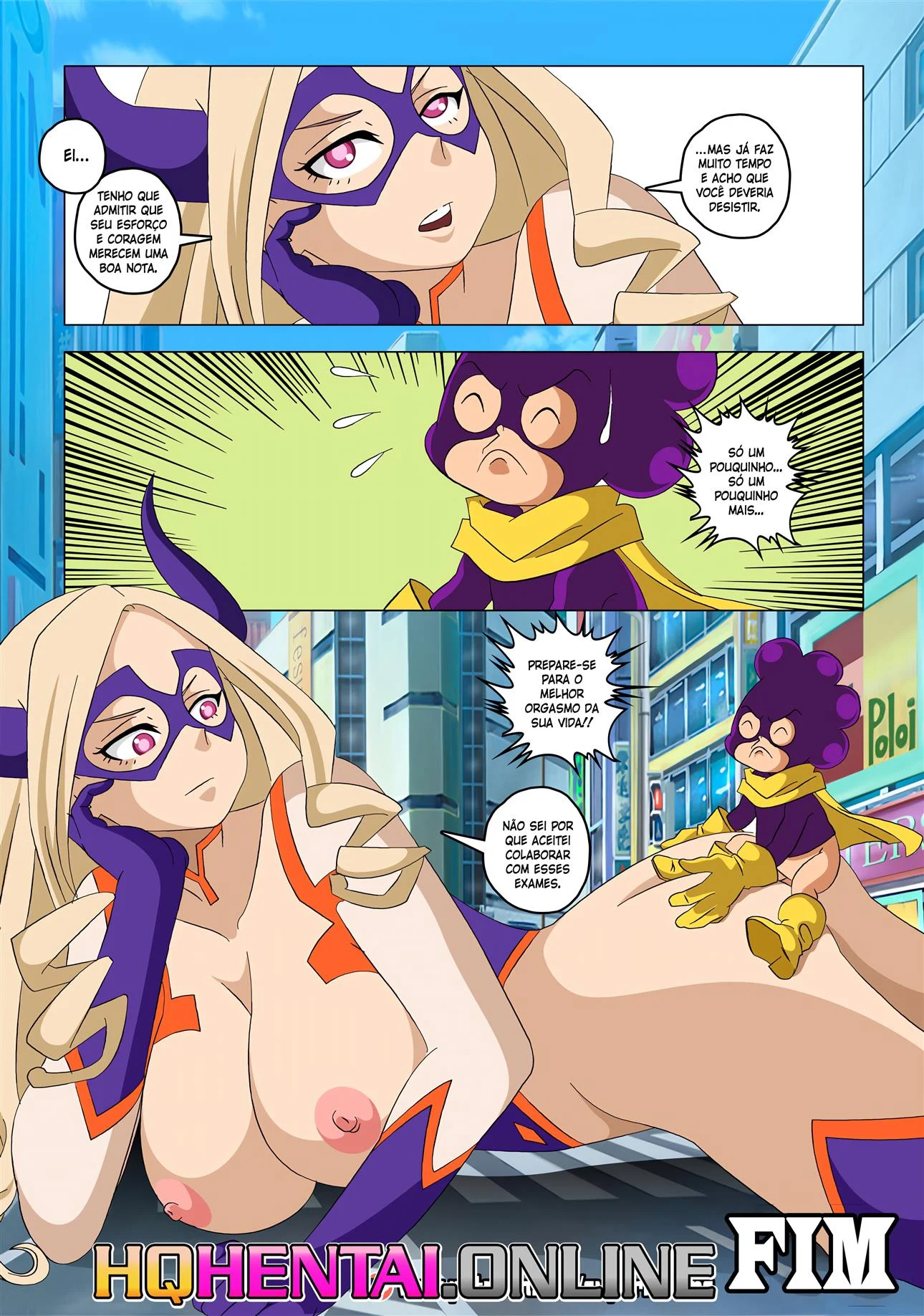 Exames Finais &ndash; Momo Yaoyorozu Hentai &ndash; Legendas em PT-BR