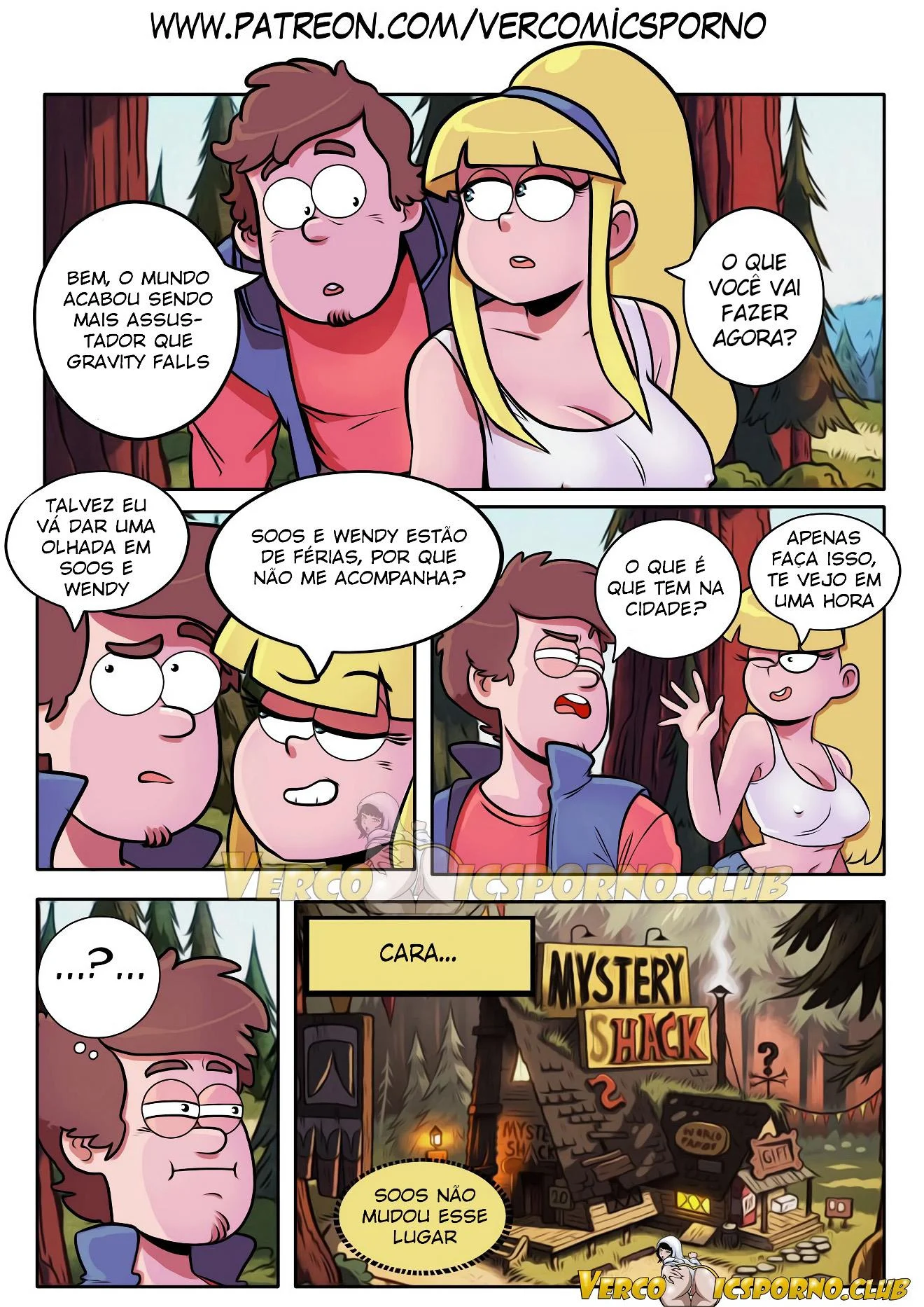 Festa de despedida para Dipper &ndash; Hentai Sem Censura &ndash; PT-BR