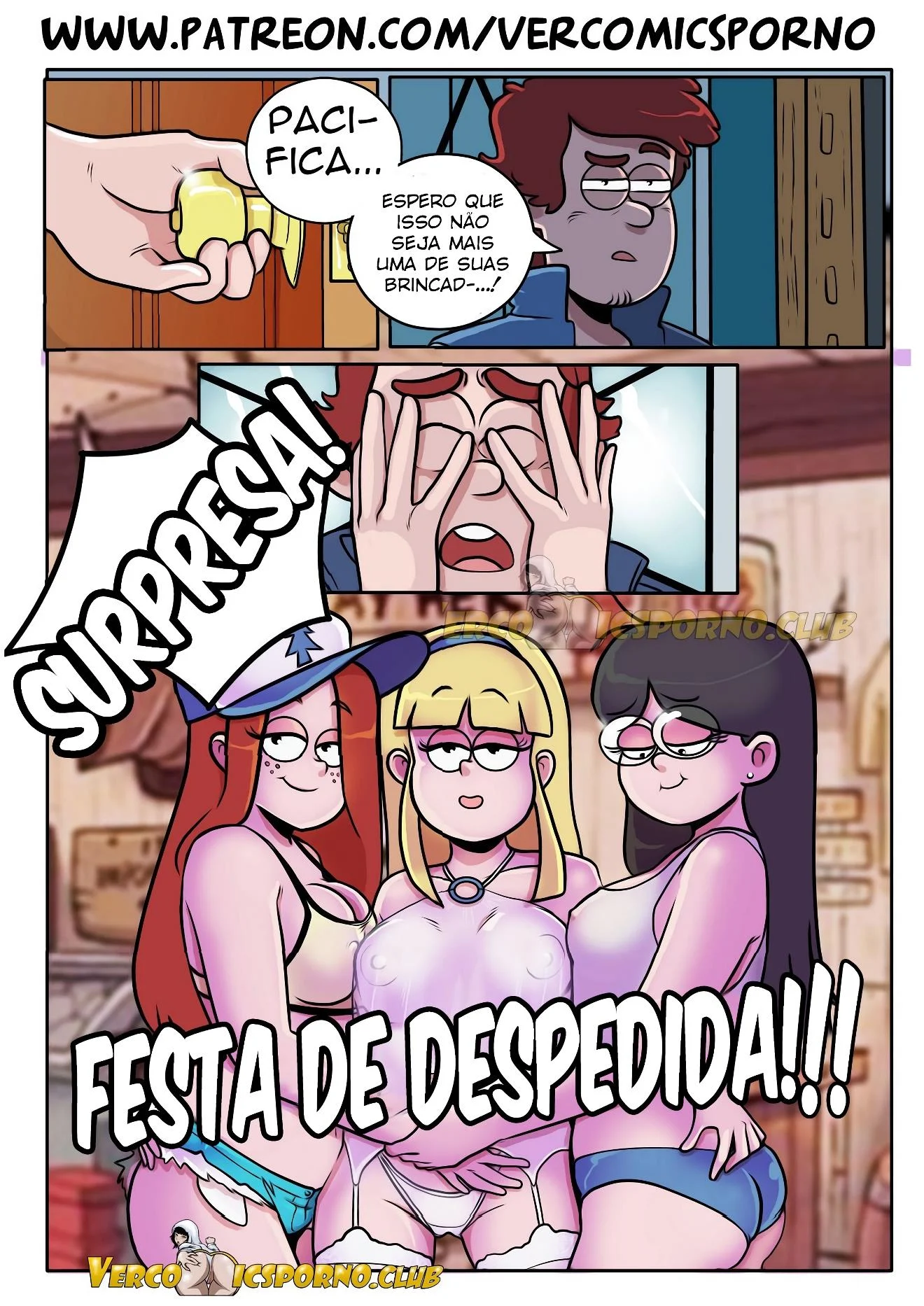 Festa de despedida para Dipper &ndash; Hentai Sem Censura &ndash; PT-BR