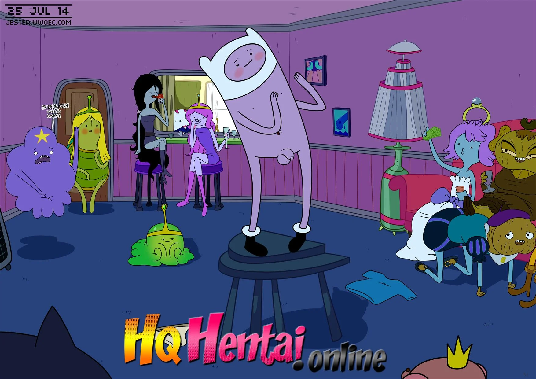 Finn o Striper &ndash; Hentai Sem Censura &ndash; Ler Quadrinho Porno PT-BR