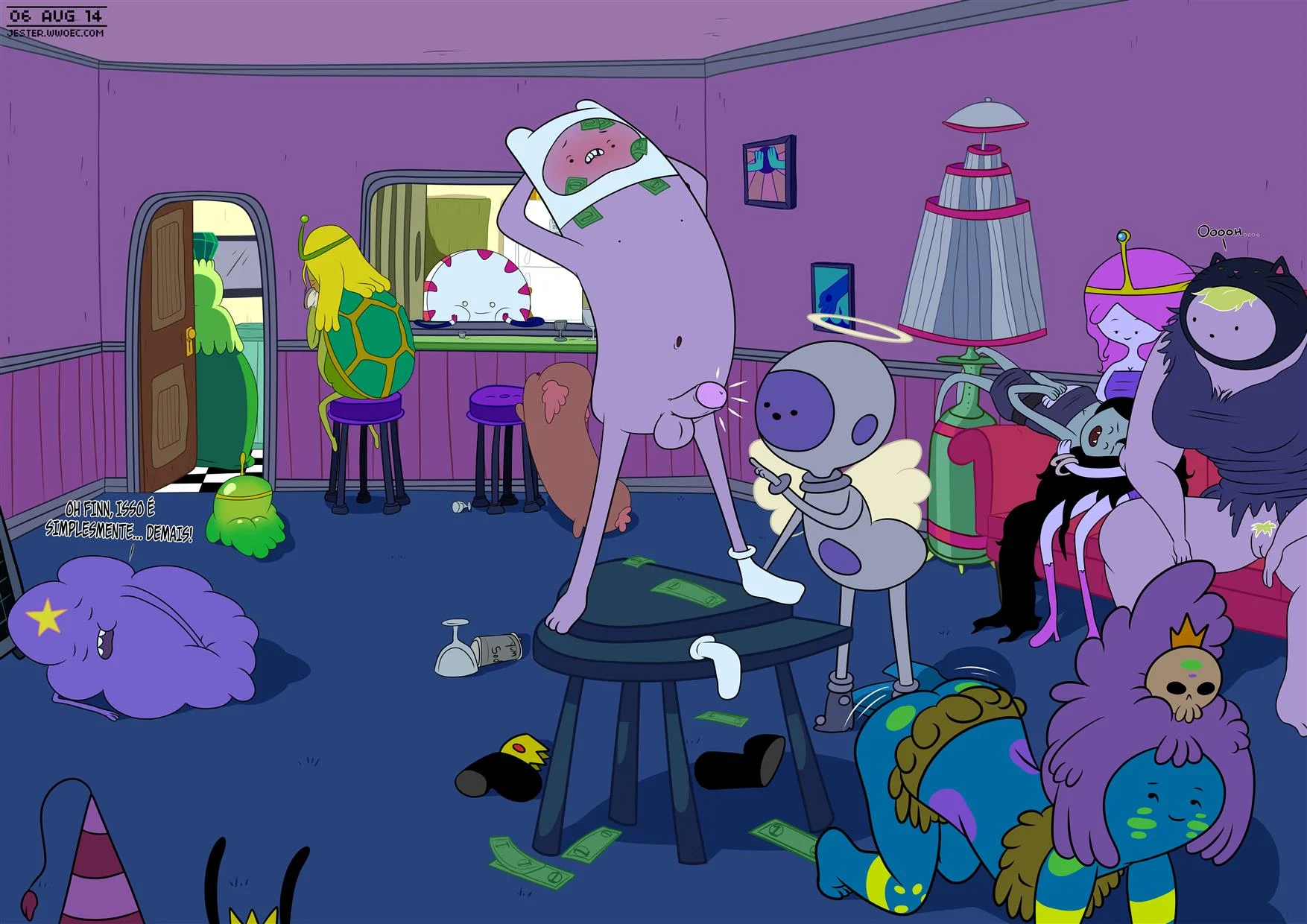 Finn o Striper &ndash; Hentai Sem Censura &ndash; Ler Quadrinho Porno PT-BR