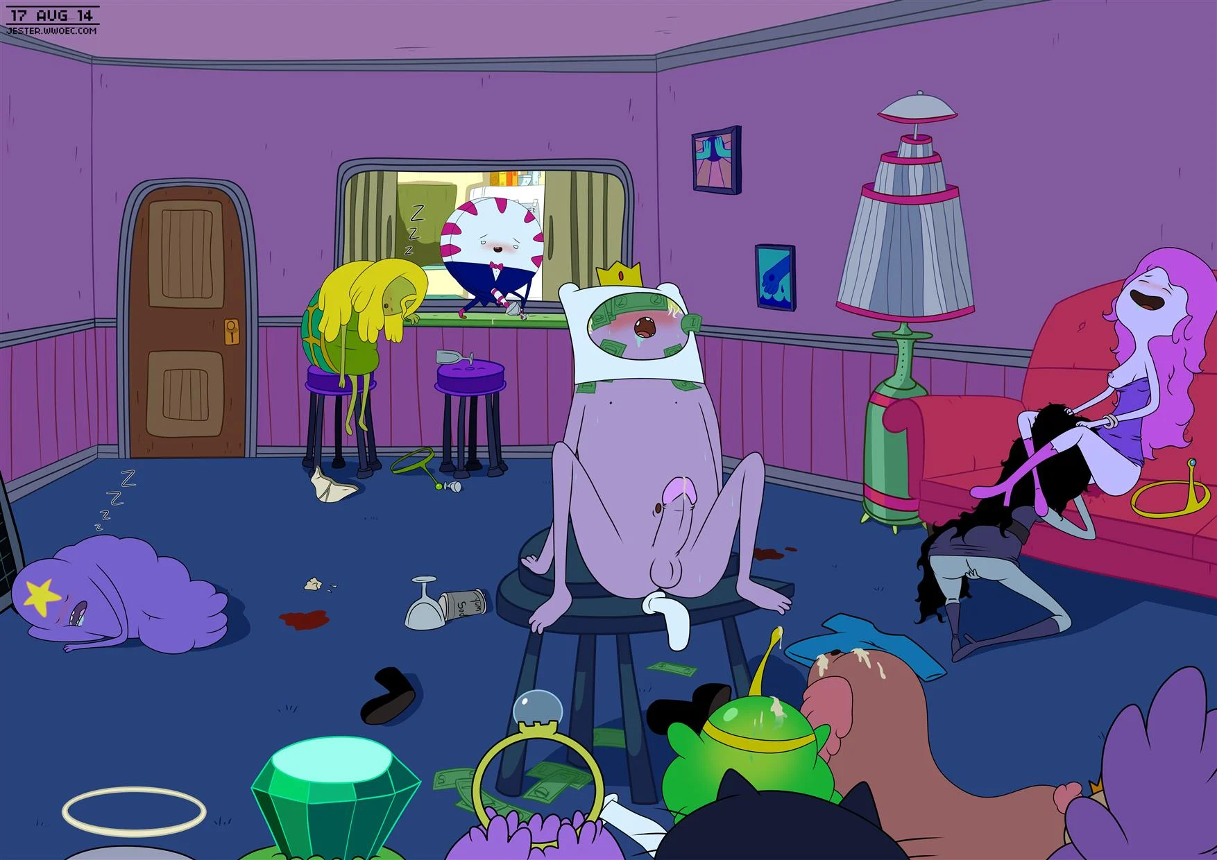 Finn o Striper &ndash; Hentai Sem Censura &ndash; Ler Quadrinho Porno PT-BR