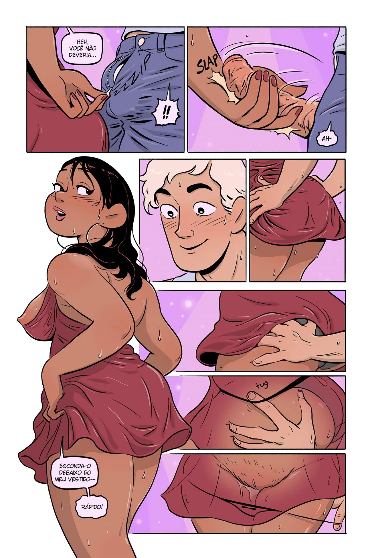 Fodendo na balada &ndash; Quadrinhos Eroticos &ndash; Quadrinho em Portugu&ecirc;s PT-BR