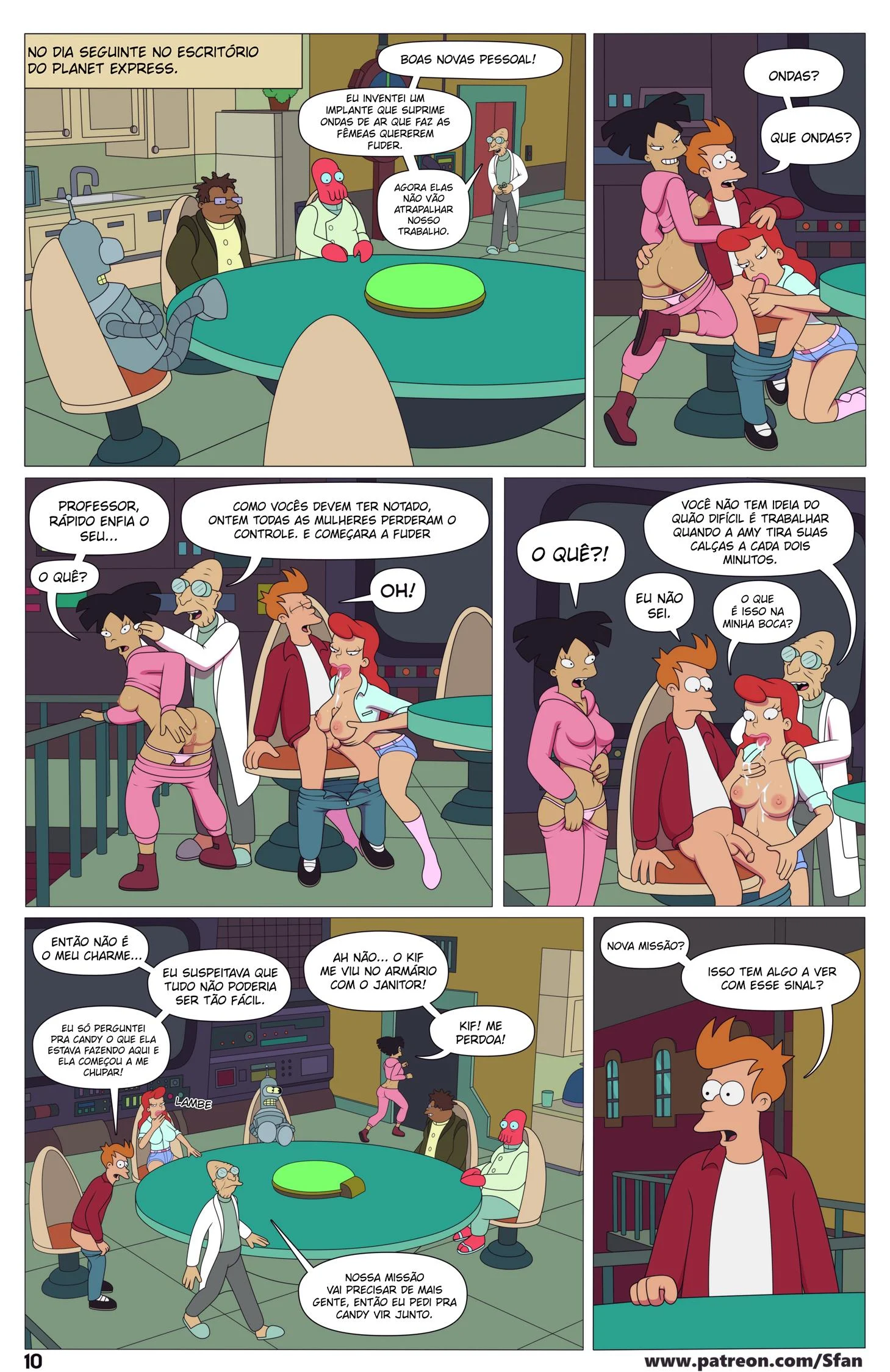 Fry solteiro – Quadrinhos Eroticos – Tradução revisada