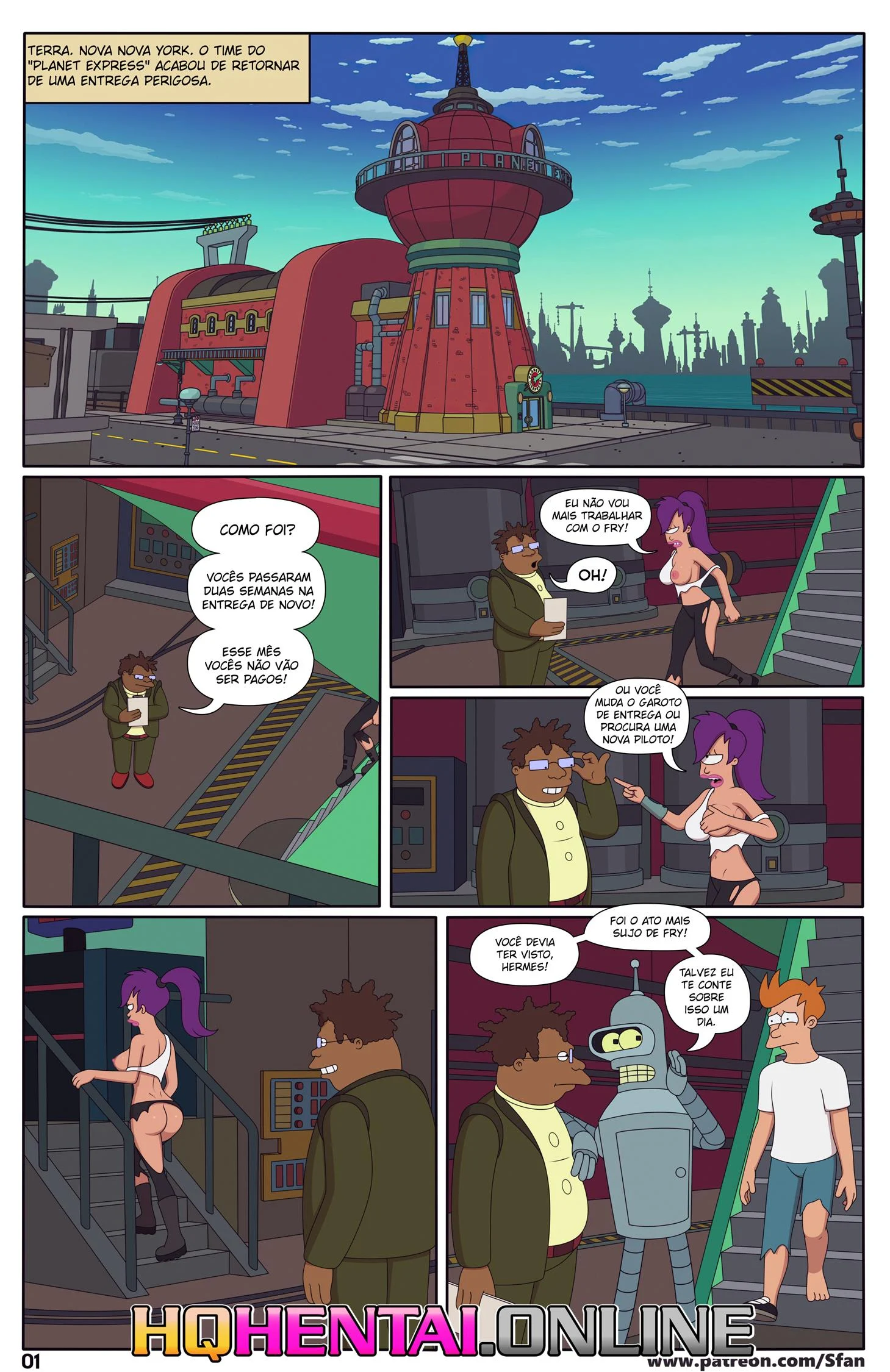 Fry solteiro – Quadrinhos Eroticos – Tradução revisada