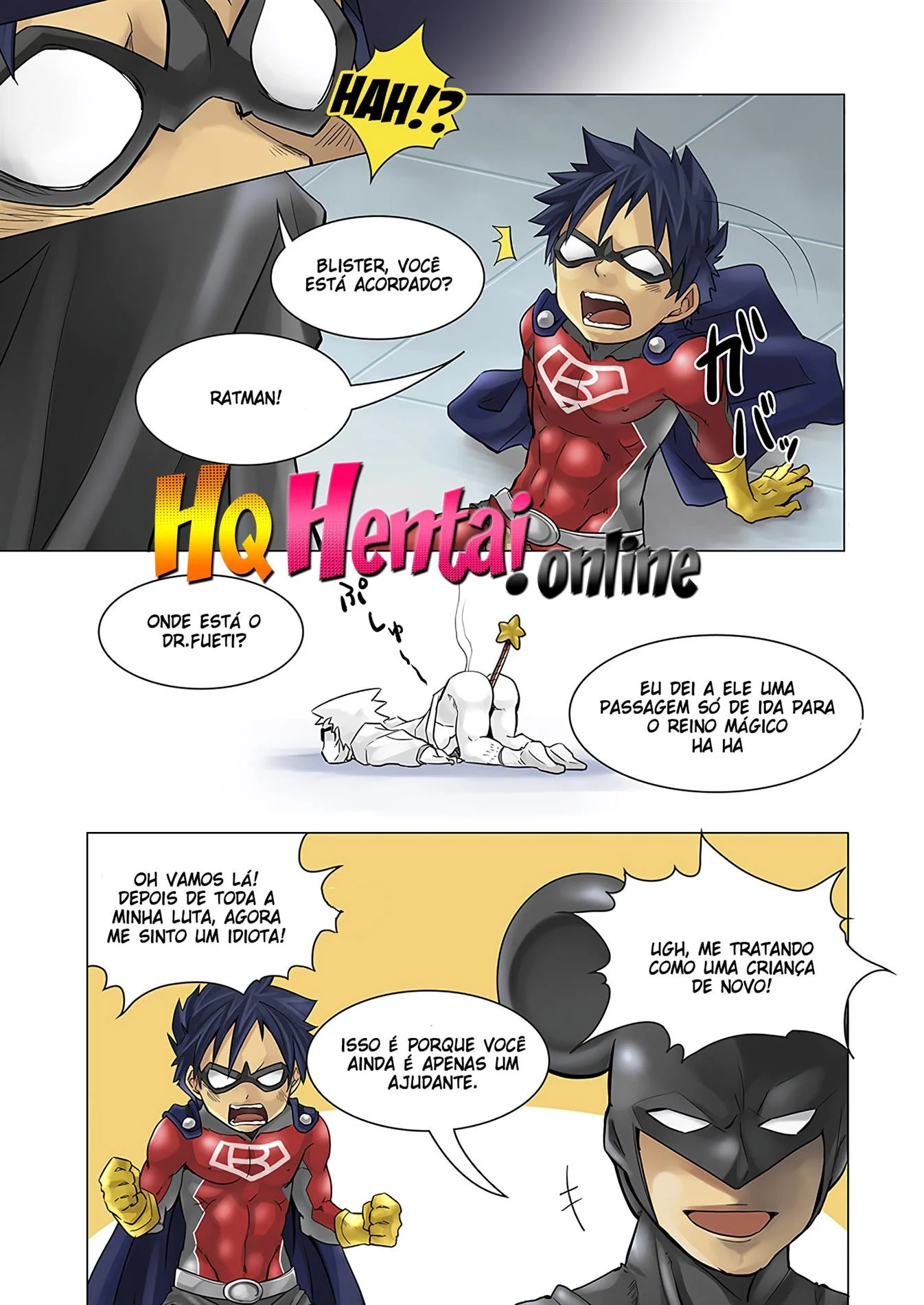 Garoto Maravilha em apuros &ndash; Estupro &ndash; Em Portugu&ecirc;s