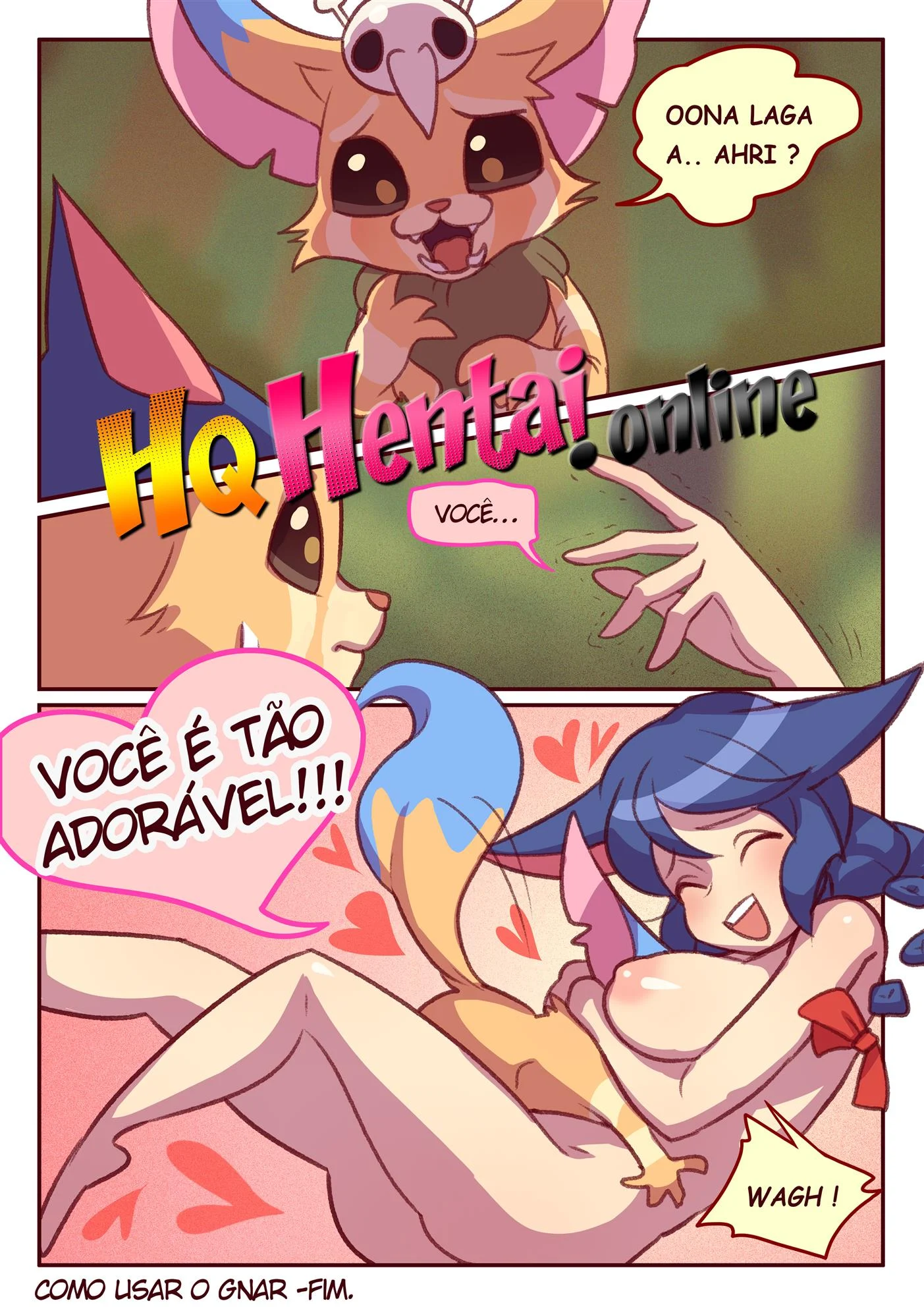 Gnar fodendo Ahri &ndash; HQ Porn&ocirc; &ndash; Novo HQ
