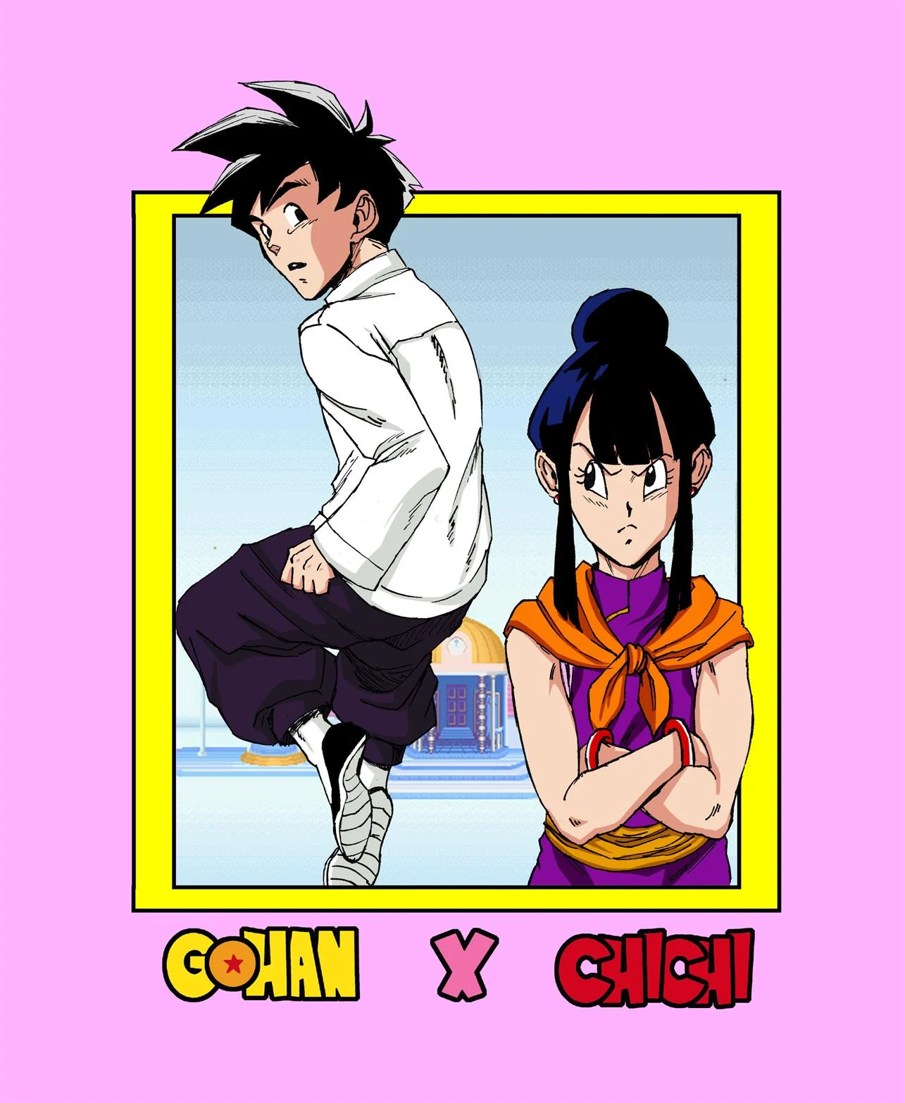Gohan e Chichi na sala do tempo &ndash; HQ Porn&ocirc; &ndash; PT-BR