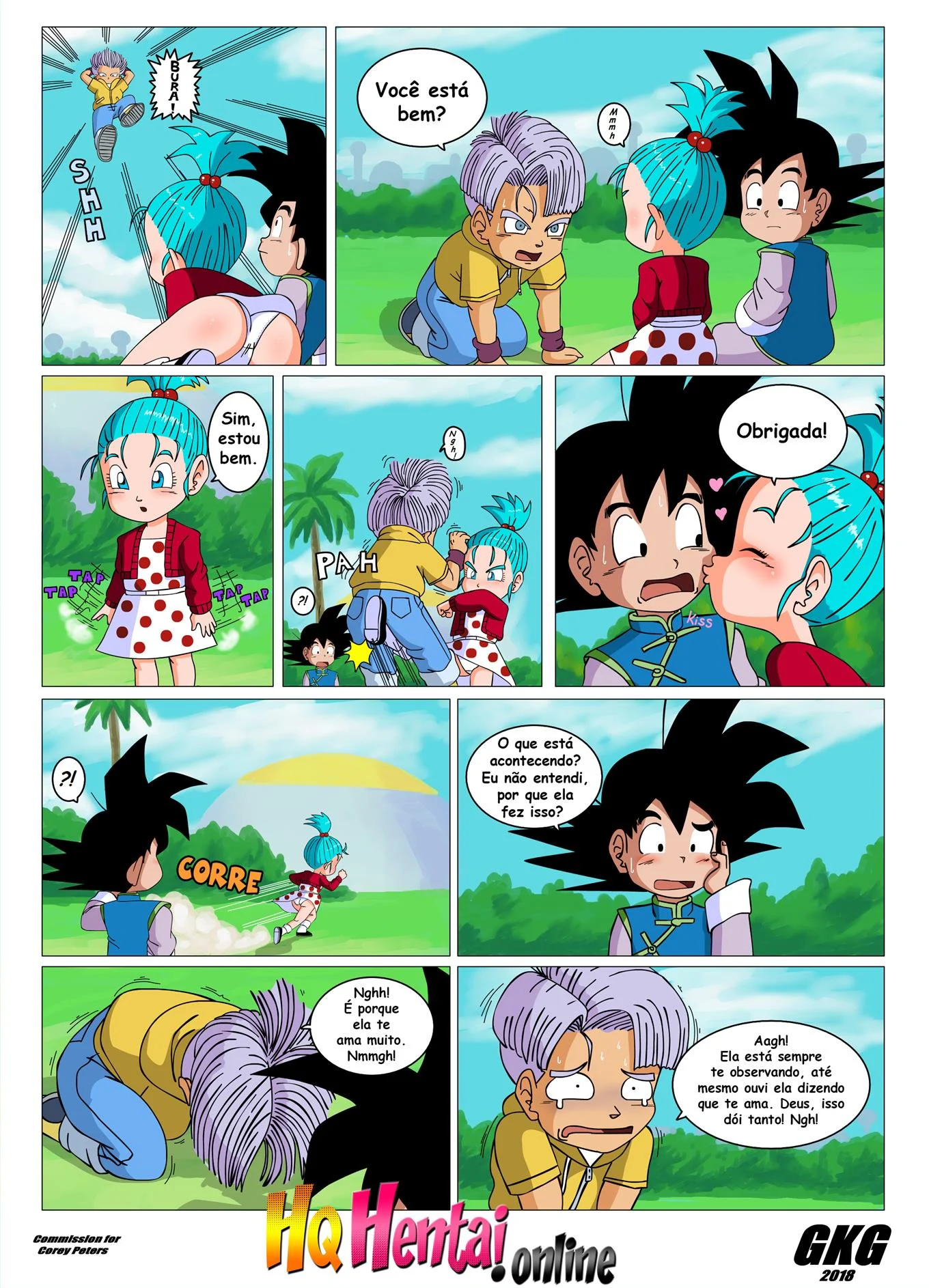 Goten e Bra &ndash; HQ Hentai &ndash; Todo Traduzido