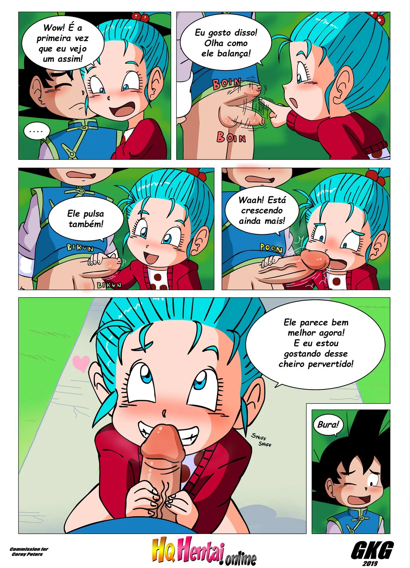Goten e Bra &ndash; HQ Hentai &ndash; Todo Traduzido