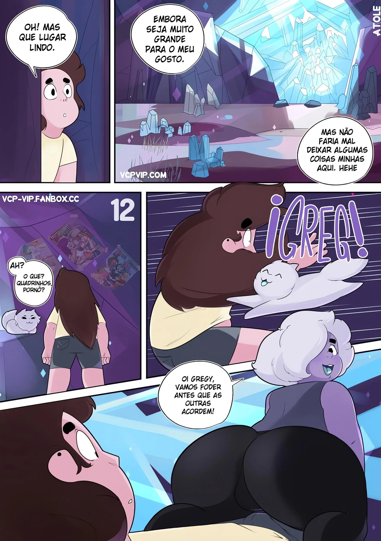 Greg Universe e as j&oacute;ias da lux&uacute;ria 2 &ndash; Quadrinhos Eroticos &ndash; Tradu&ccedil;&atilde;o Completa