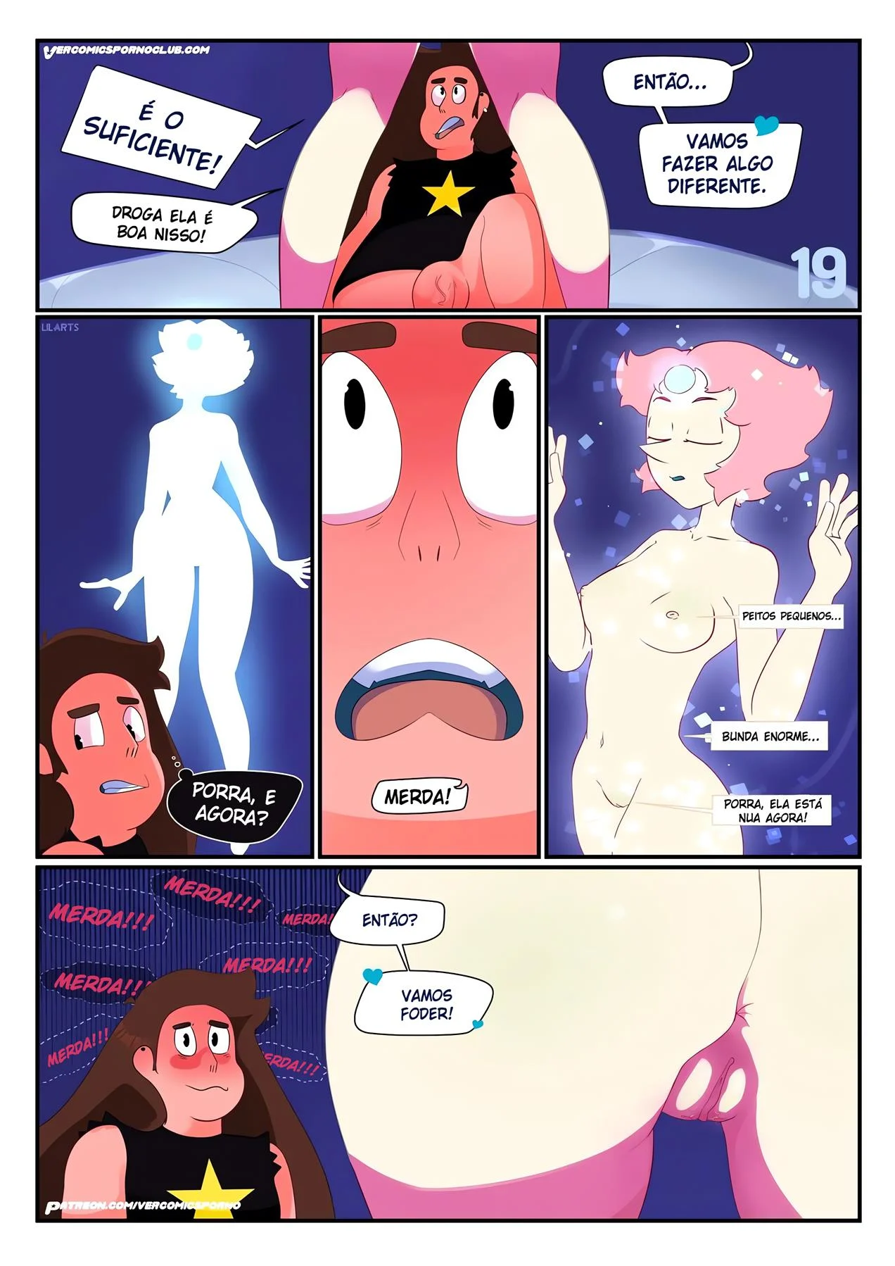 Greg Universe e as j&oacute;ias da lux&uacute;ria &ndash; Steven Universo Hentai &ndash; Quadrinho De Sexo Em PT-BR