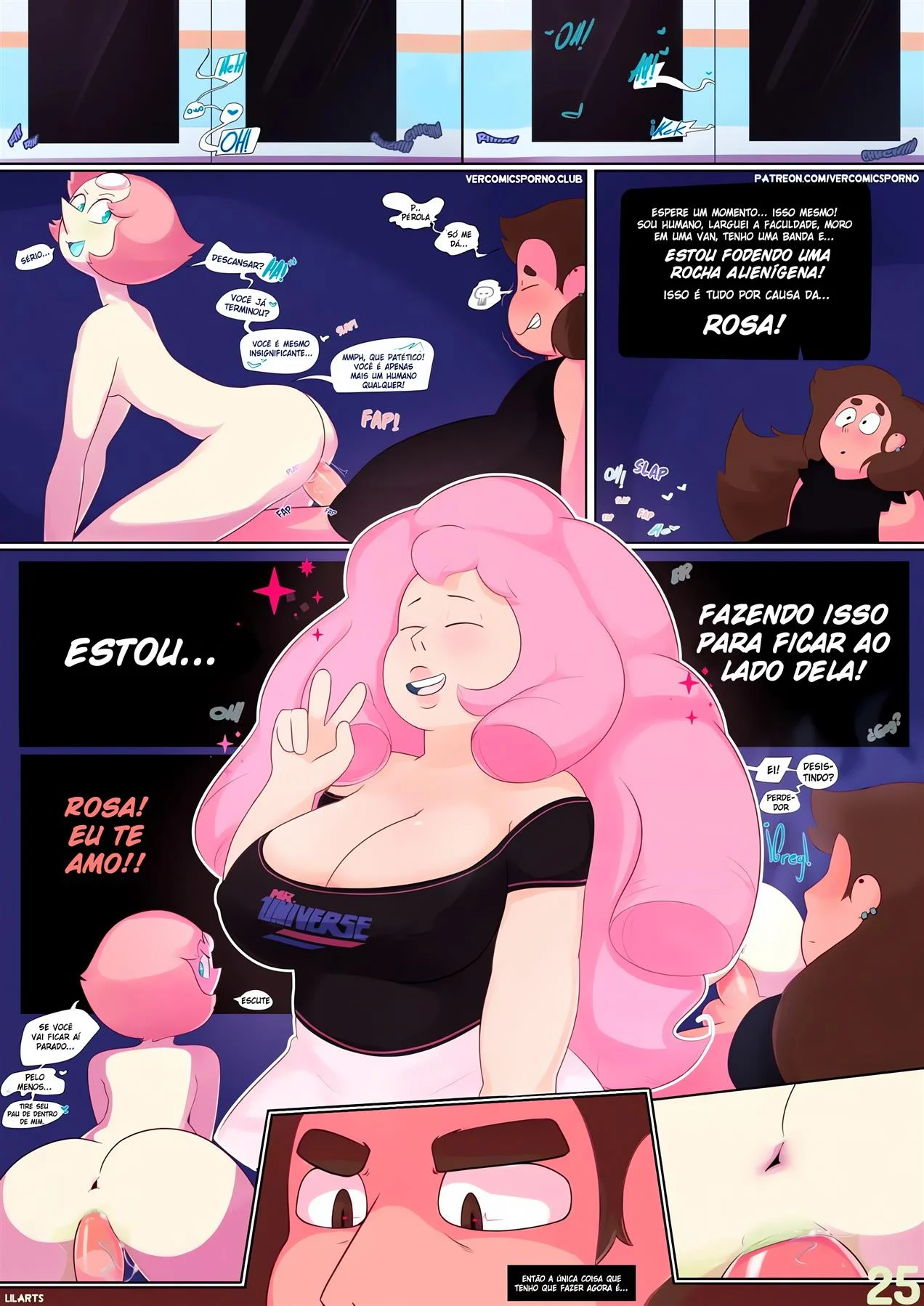 Greg Universe e as j&oacute;ias da lux&uacute;ria &ndash; Steven Universo Hentai &ndash; Quadrinho De Sexo Em PT-BR