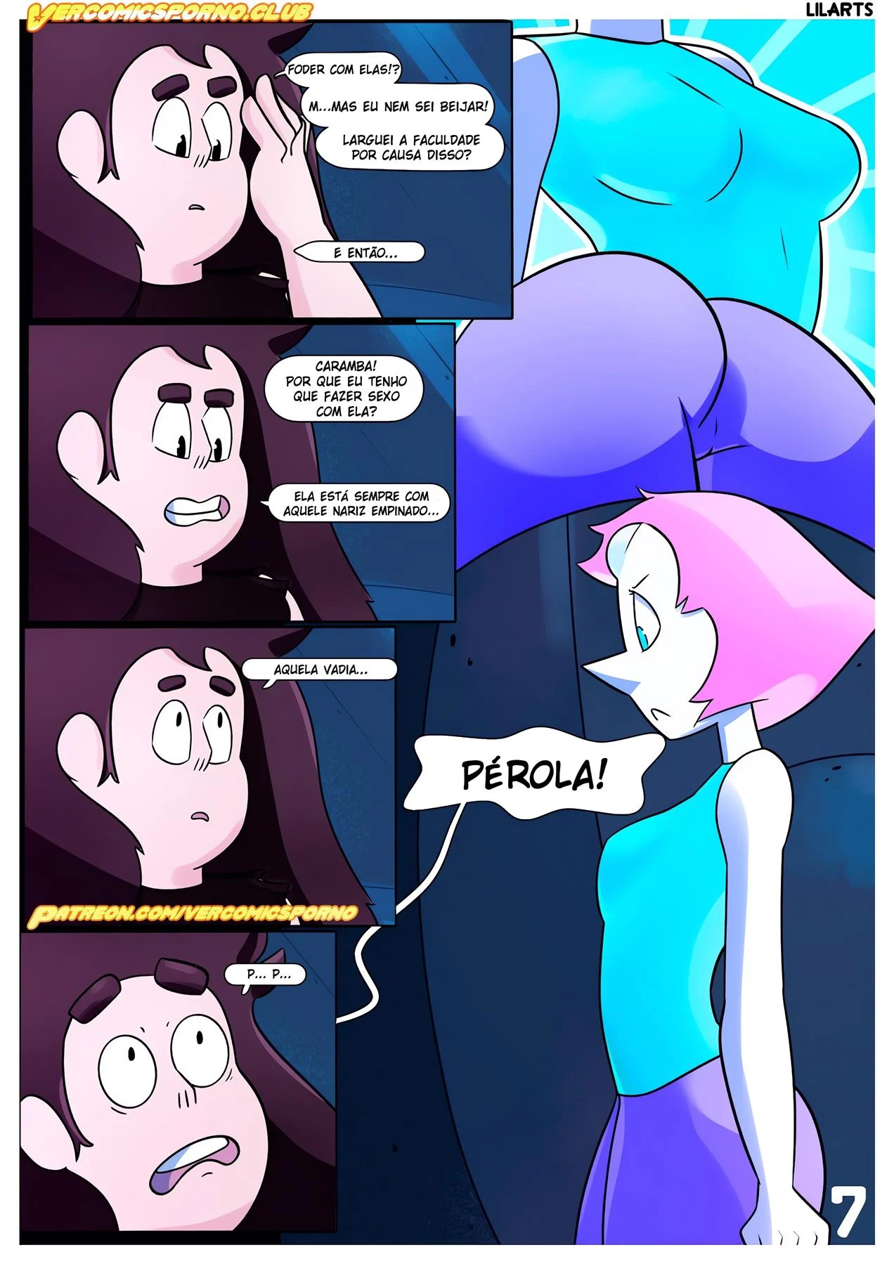Greg Universe e as j&oacute;ias da lux&uacute;ria &ndash; Steven Universo Hentai &ndash; Quadrinho De Sexo Em PT-BR