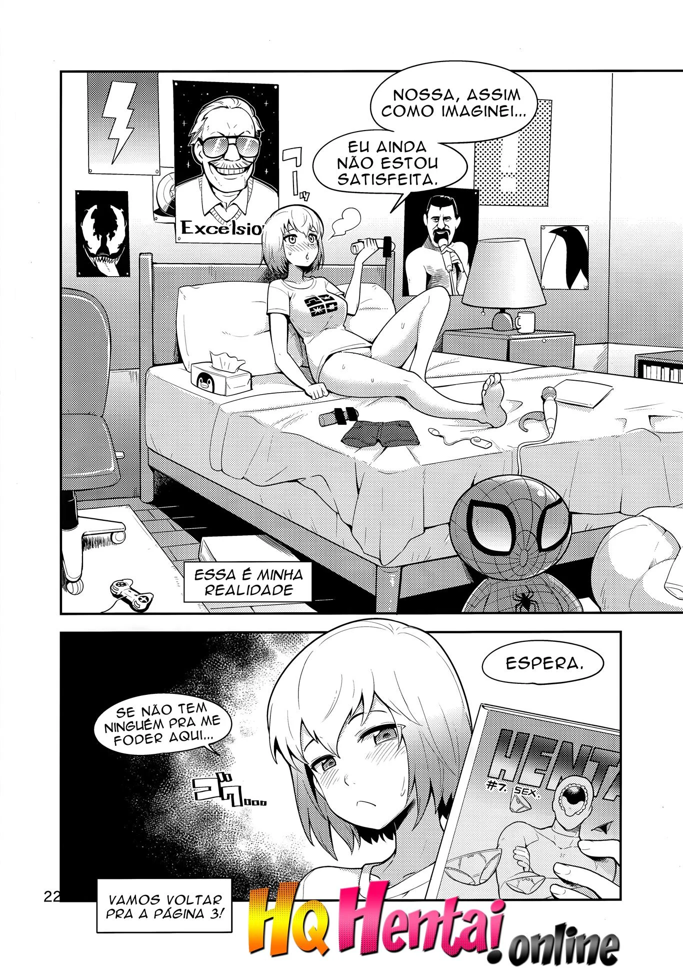 Gwenpool no mundo do hentai &ndash; Hentai Sem Censura &ndash; Ler Quadrinho Porno PT-BR