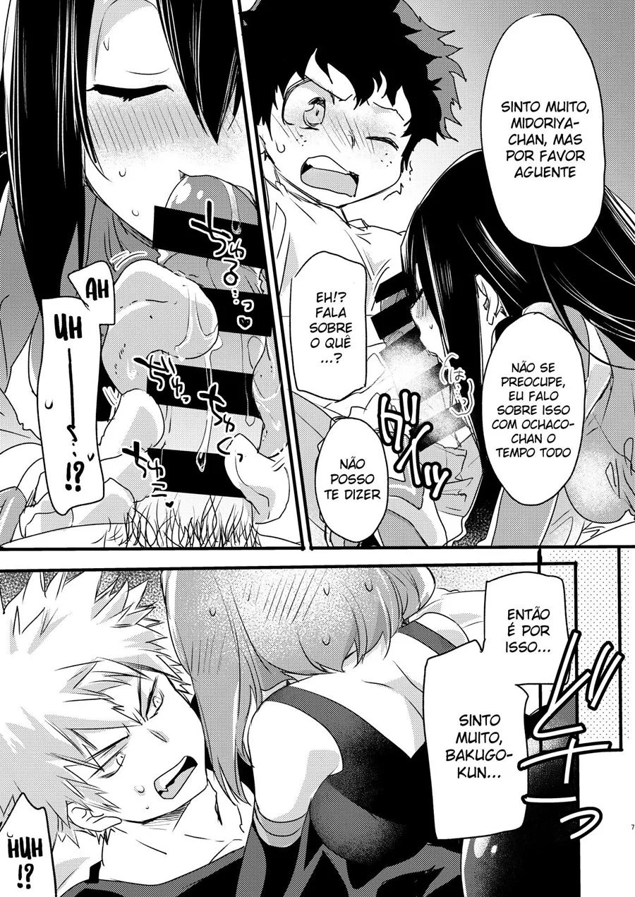 HeroAca Roulette – Boku no Hero Hentai – Completo e traduzido