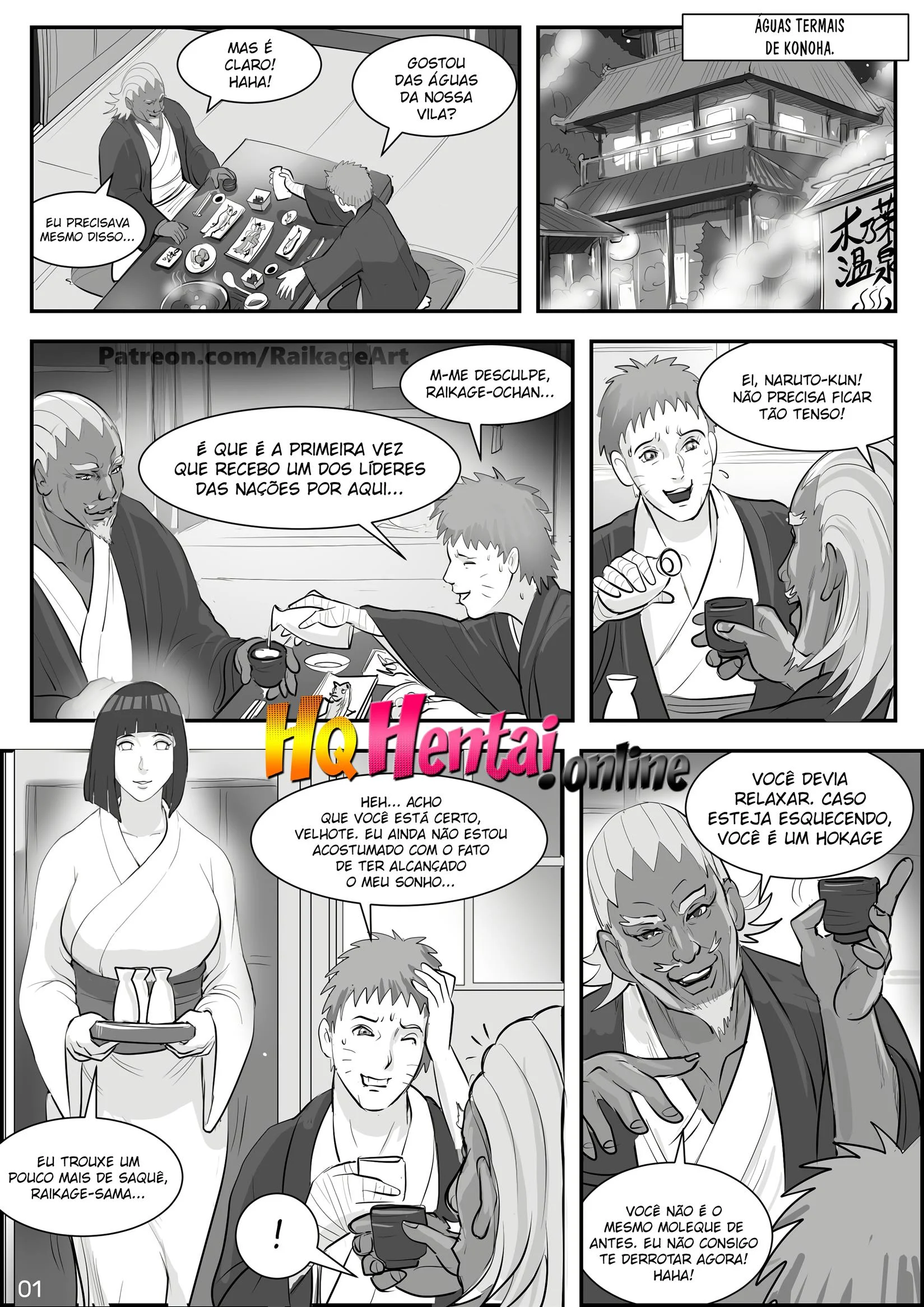 Hinata a Esposa Infiel &ndash; Pau Grande &ndash; Quadrinho em Portugu&ecirc;s PT-BR