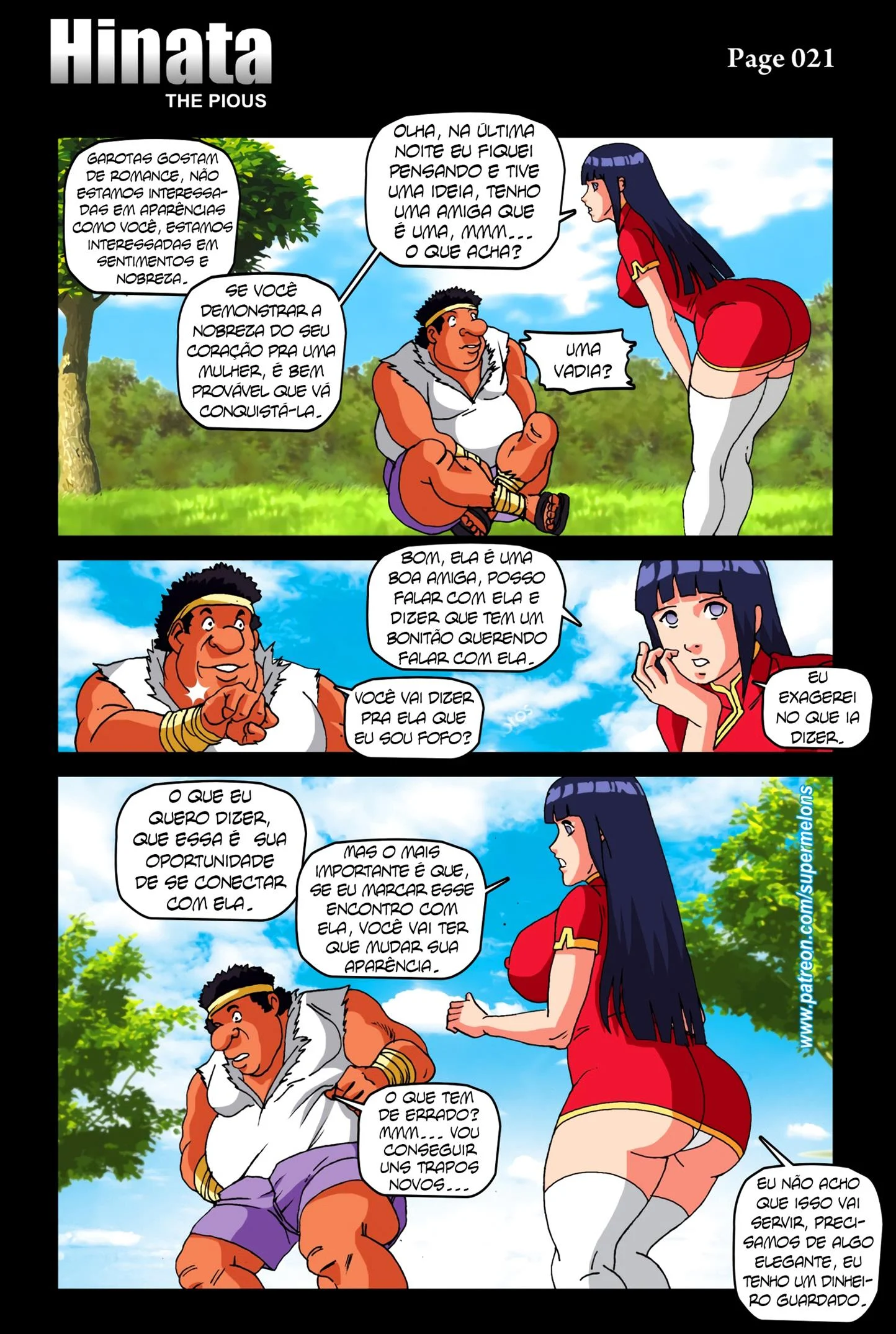 Hinata e o Gordinho Dotado &ndash; Gordinho &ndash; Em Portugu&ecirc;s