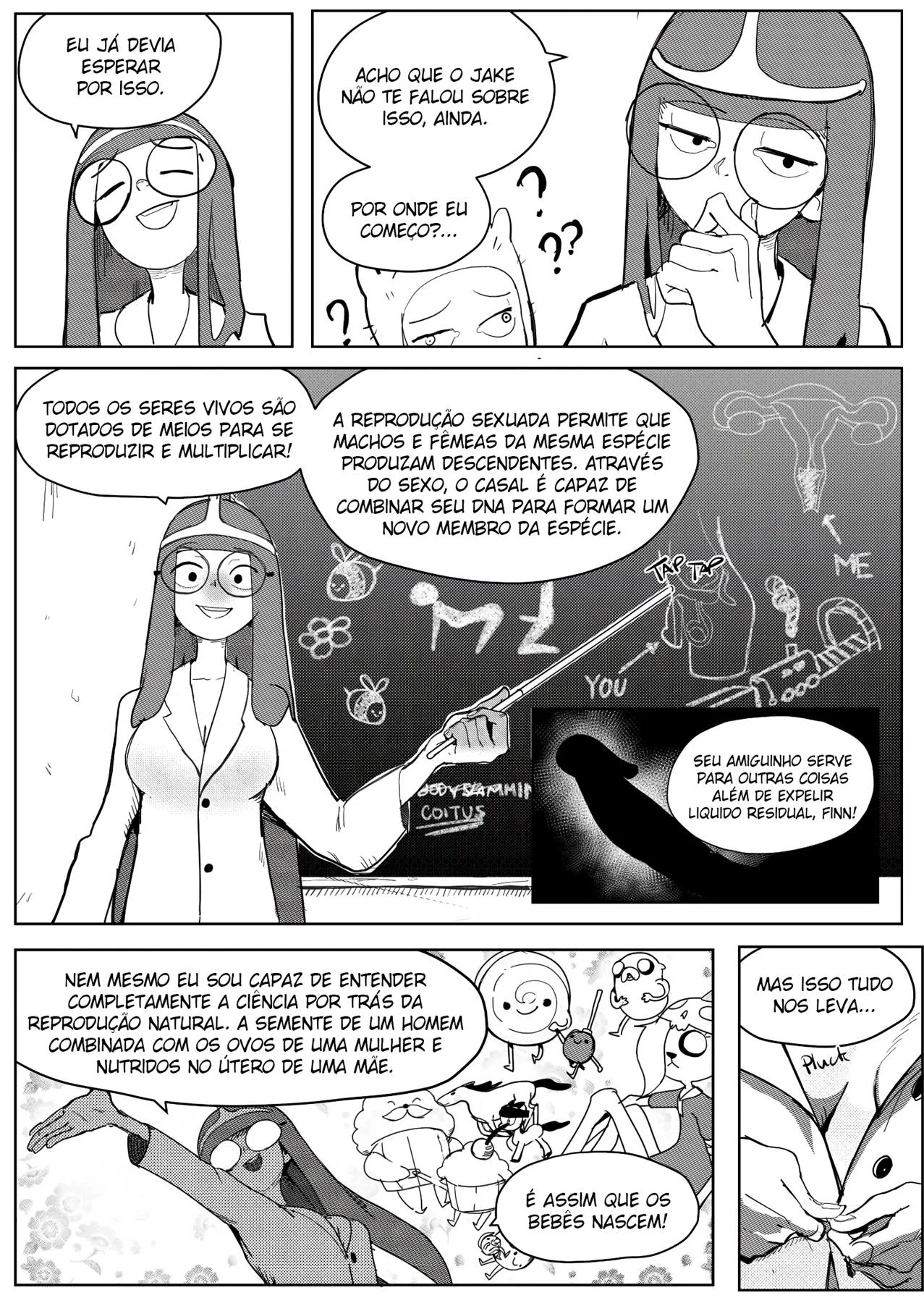 Hora da reprodu&ccedil;&atilde;o &ndash; Cartoon &ndash; Ler Quadrinho Porno PT-BR