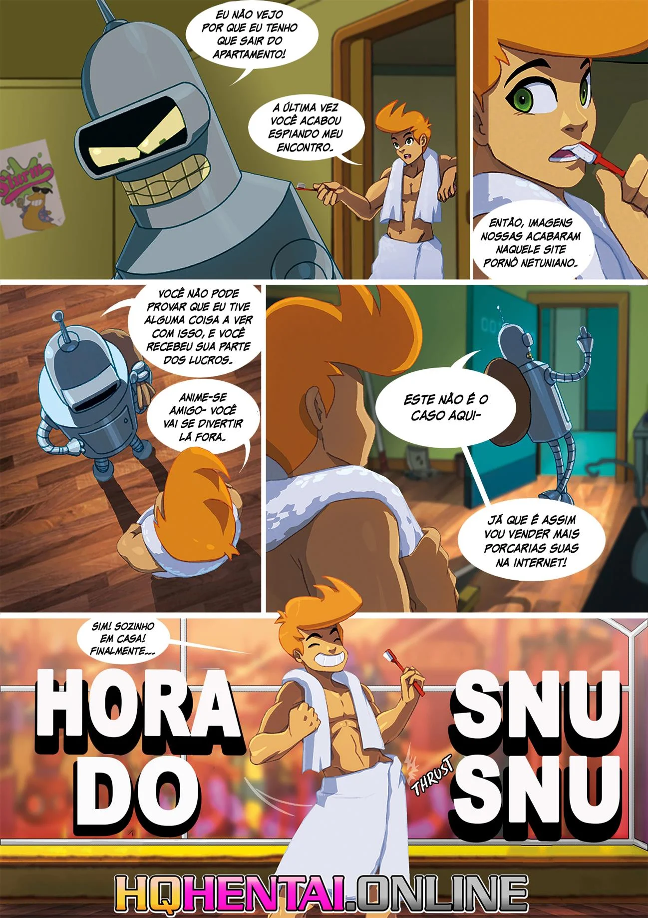 Hora do snusnu – Quadrinhos Eroticos – Tradução revisada Hora do snusnu – Quadrinhos Eroticos – Tradução revisada