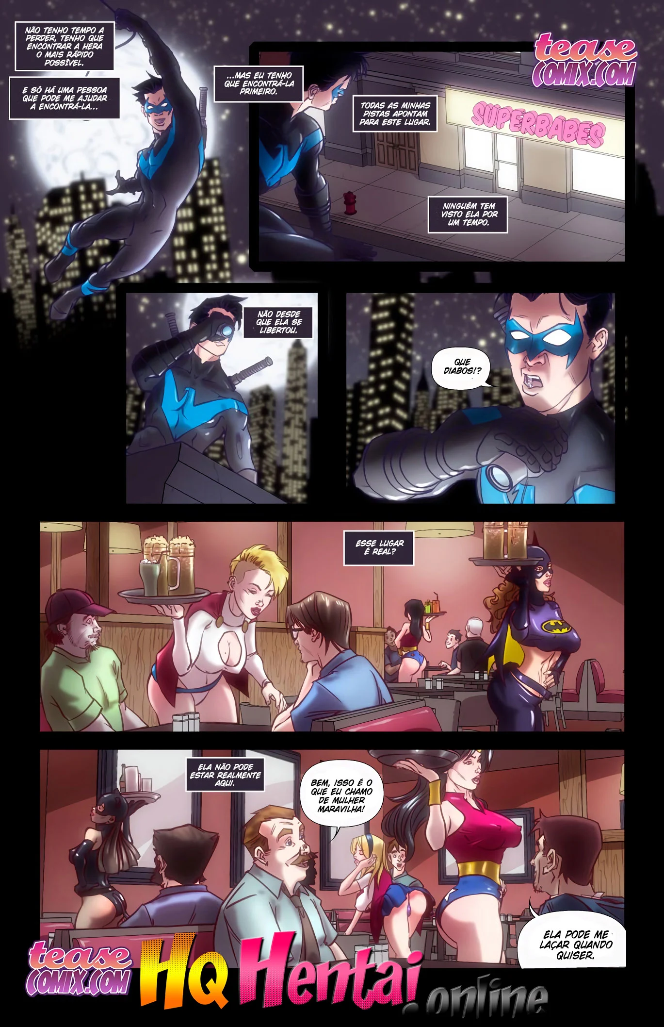 Interrogando Arlequina – Loira – Sem Censura