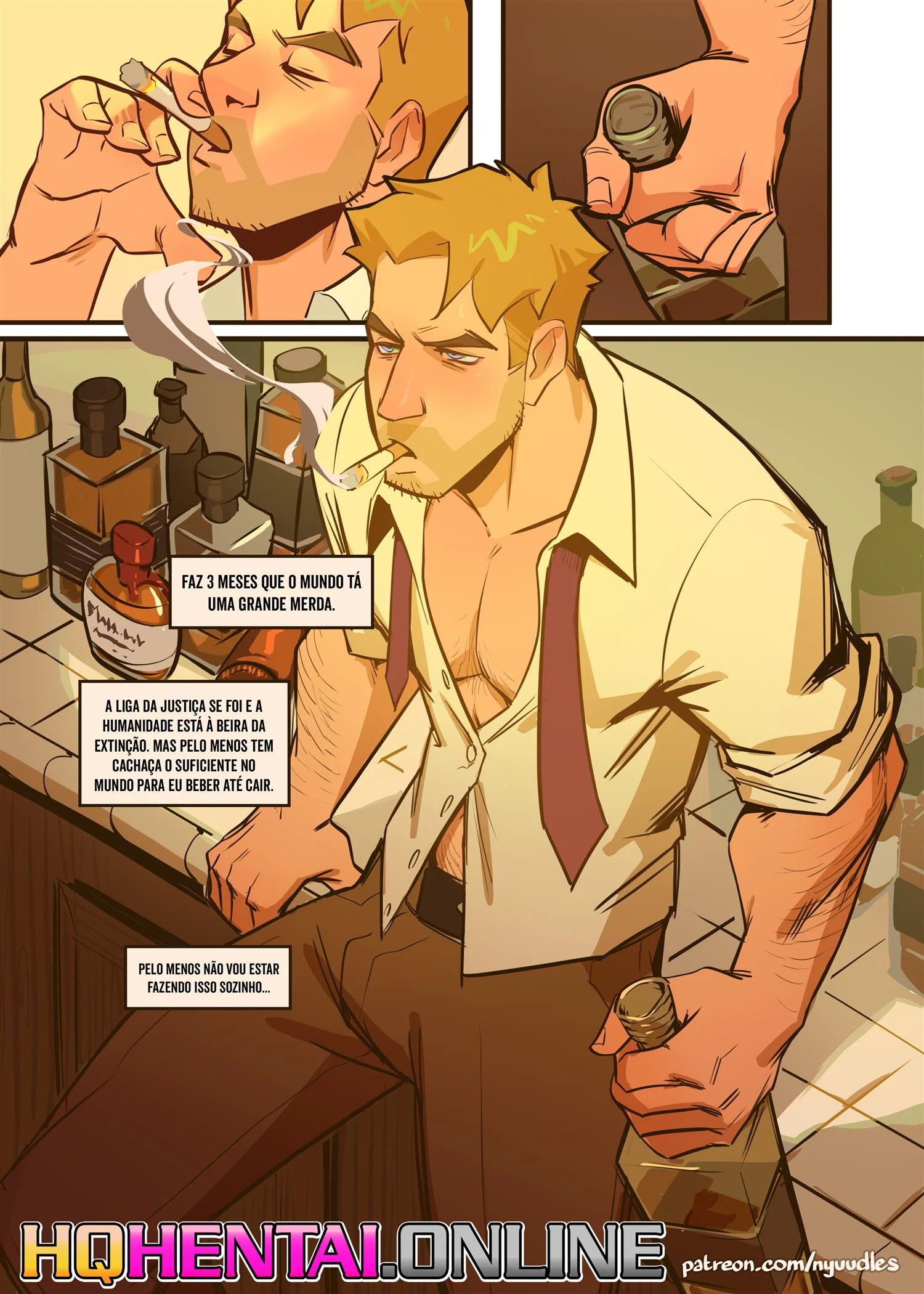 John Constantine x Rei Tubar&atilde;o &ndash; Hentai Gay &ndash; PT-BR