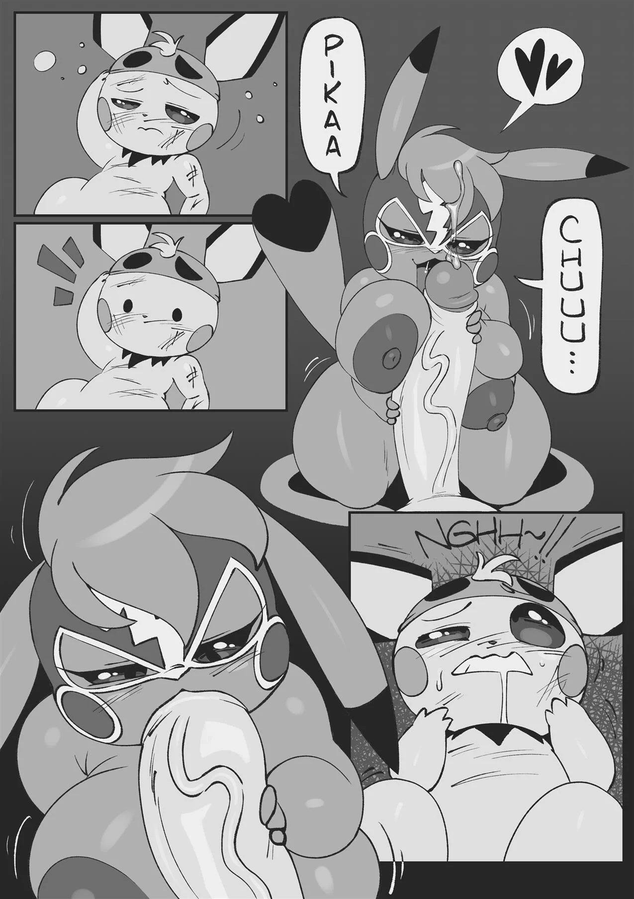 Kanna enfrenta Leroy &ndash; Furry &ndash; PT-BR