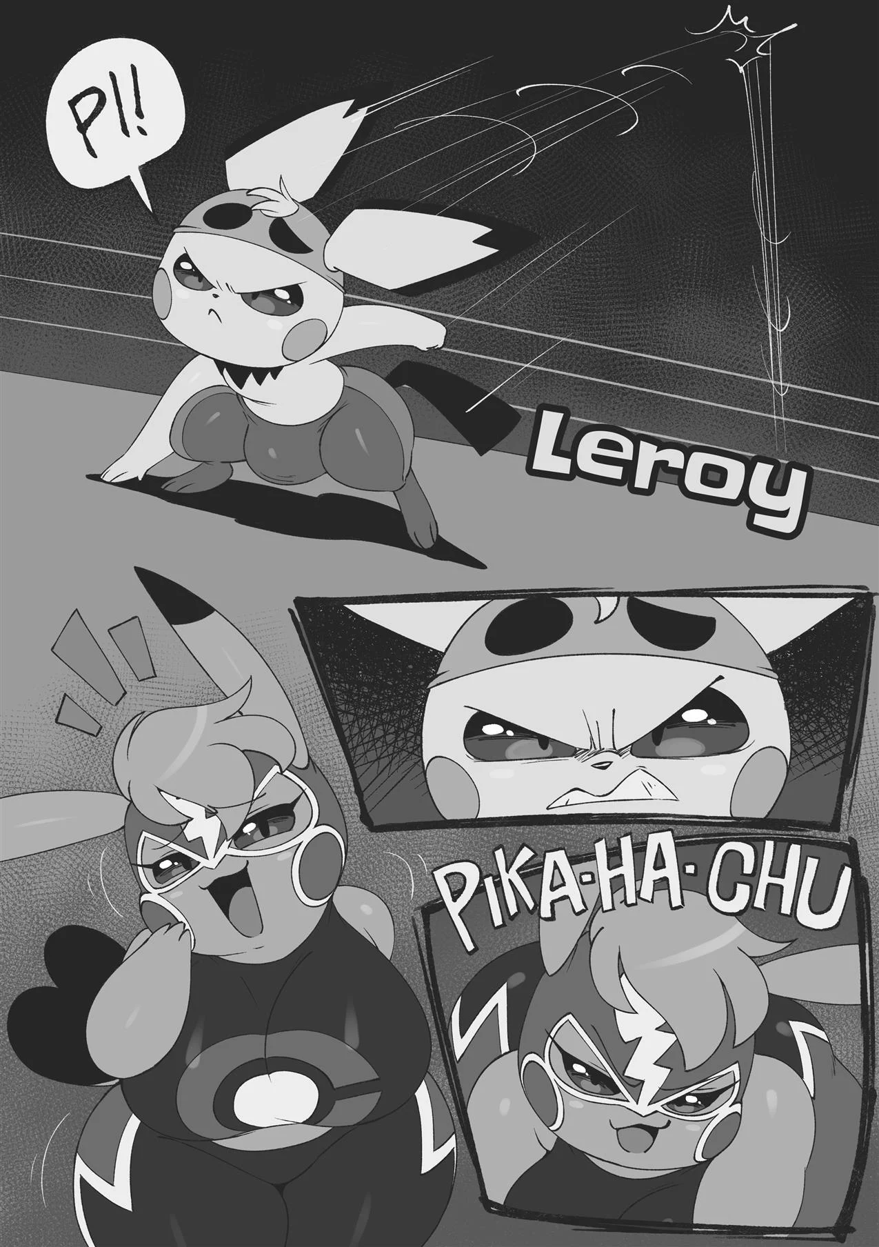 Kanna enfrenta Leroy &ndash; Furry &ndash; PT-BR