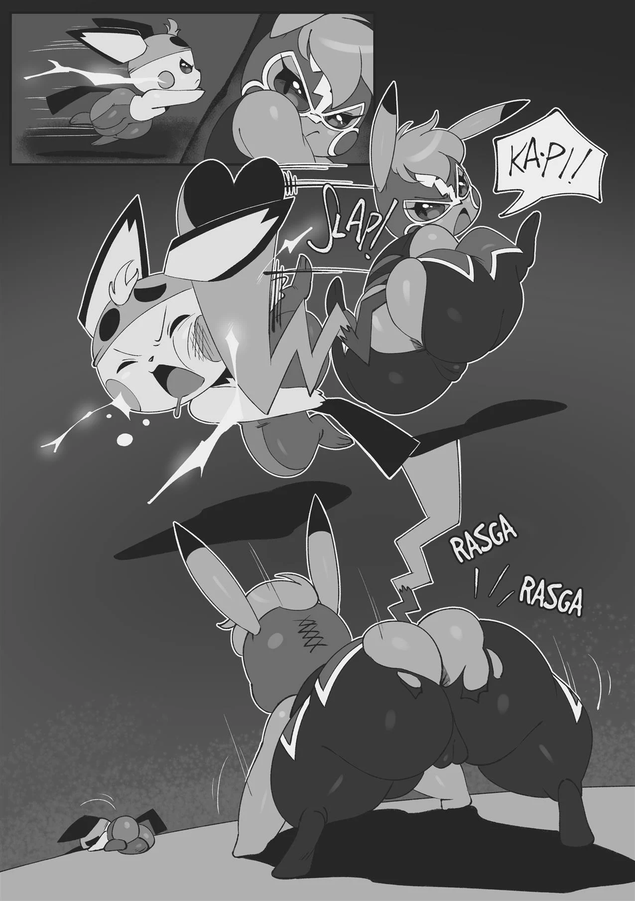 Kanna enfrenta Leroy &ndash; Furry &ndash; PT-BR