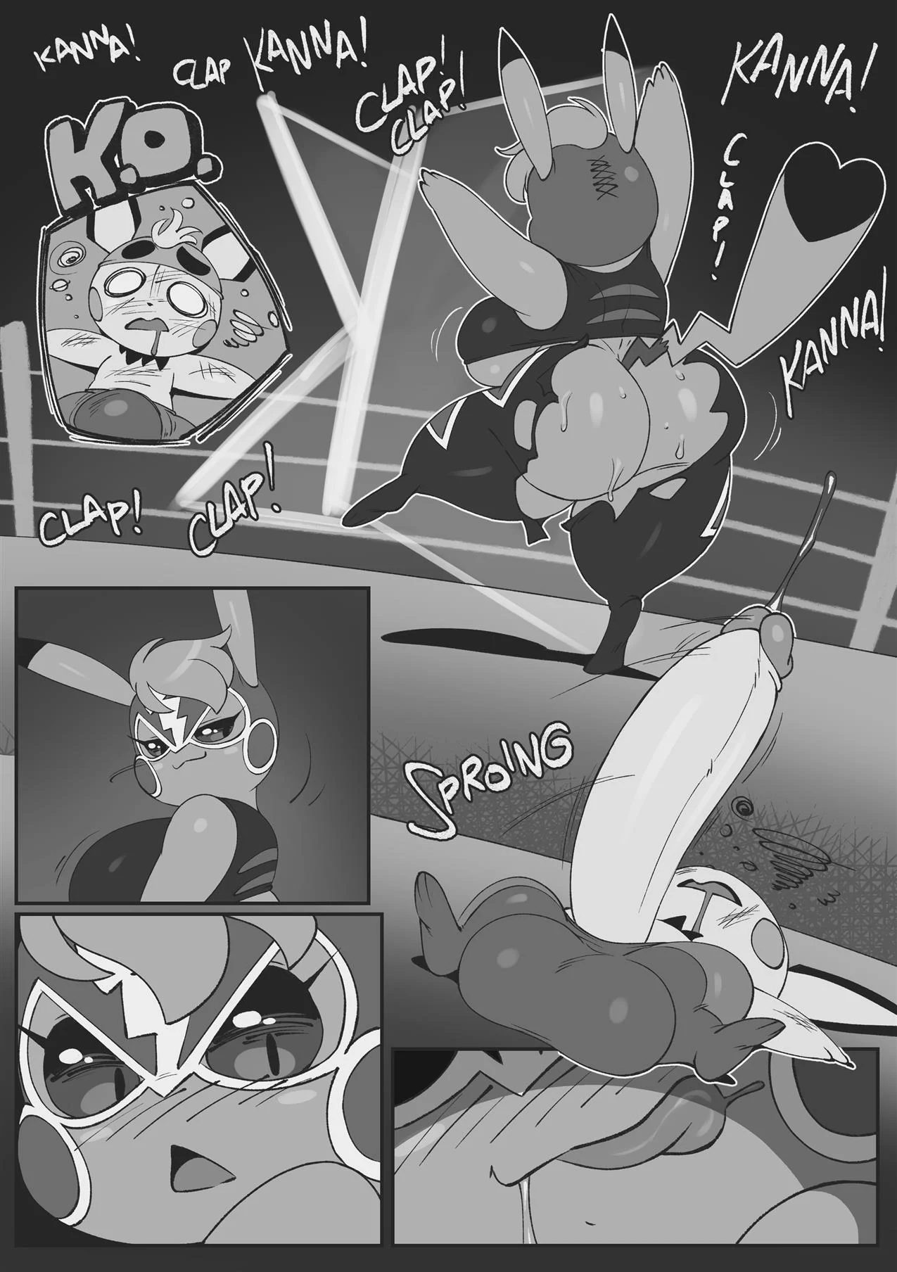 Kanna enfrenta Leroy &ndash; Furry &ndash; PT-BR