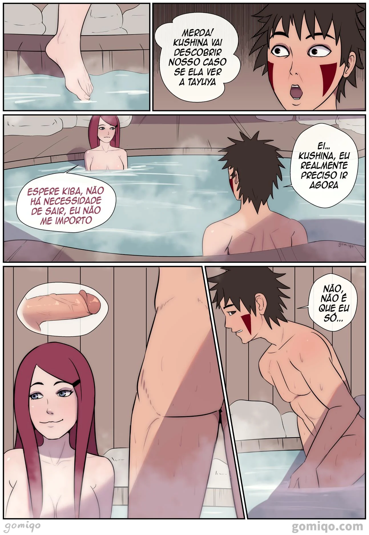 Kiba o sortudo &ndash; Kushina Hentai &ndash; SuperHQ