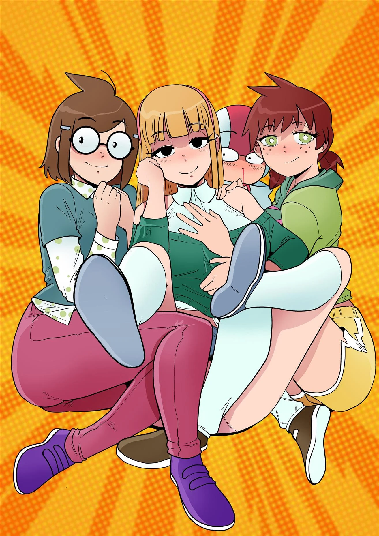 Kick Buttowski fodendo as gostosas &ndash; Sexo Grupal &ndash; Tradu&ccedil;&atilde;o Nacional