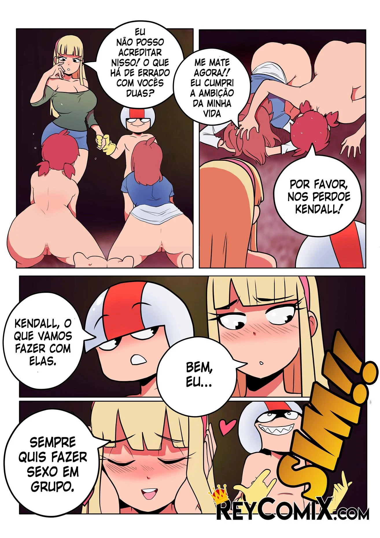 Kick Buttowski fodendo as gostosas &ndash; Sexo Grupal &ndash; Tradu&ccedil;&atilde;o Nacional