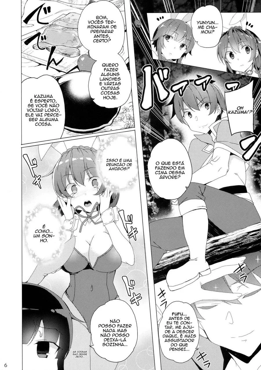 Kouma no Musume wa Tsukiyo ni Hoeru – KonoSuba Hentai – Tradução revisada Kouma no Musume wa Tsukiyo ni Hoeru – KonoSuba Hentai – Tradução revisada