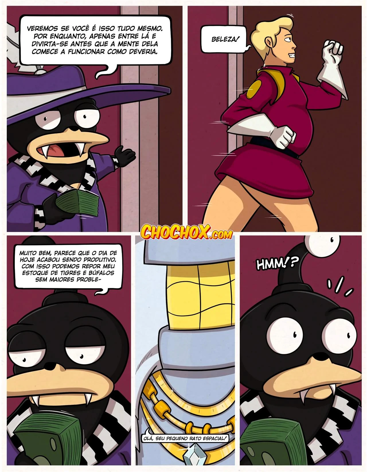 Leela a vadia submissa &ndash; Cartoon &ndash; Novo HQ