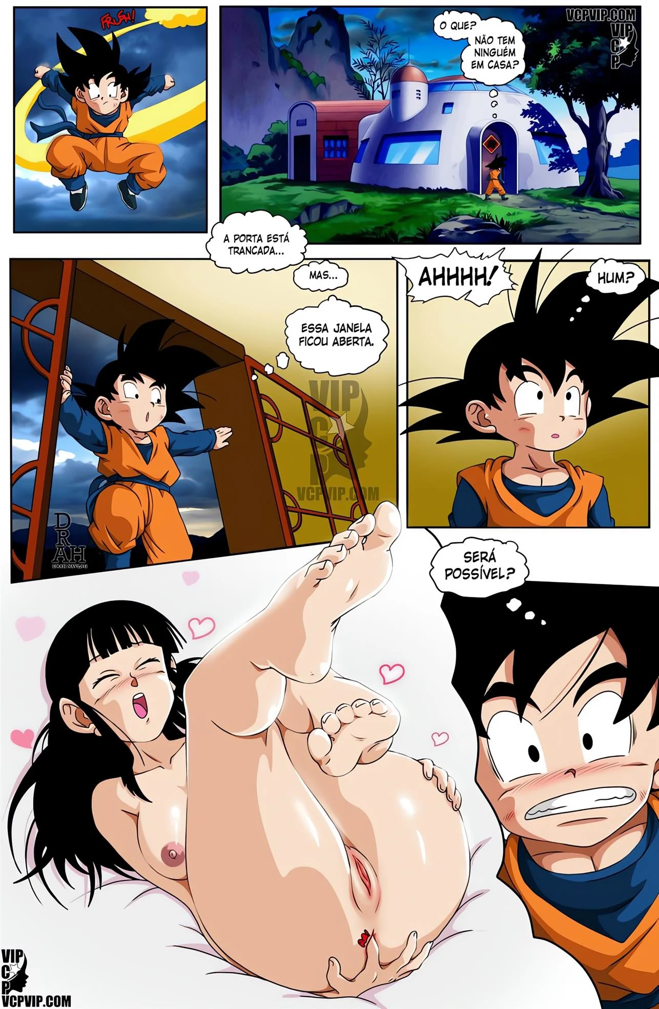 Leitinho para a Mam&atilde;e 3 &ndash; Dragon Ball Hentai &ndash; Tradu&ccedil;&atilde;o Completa