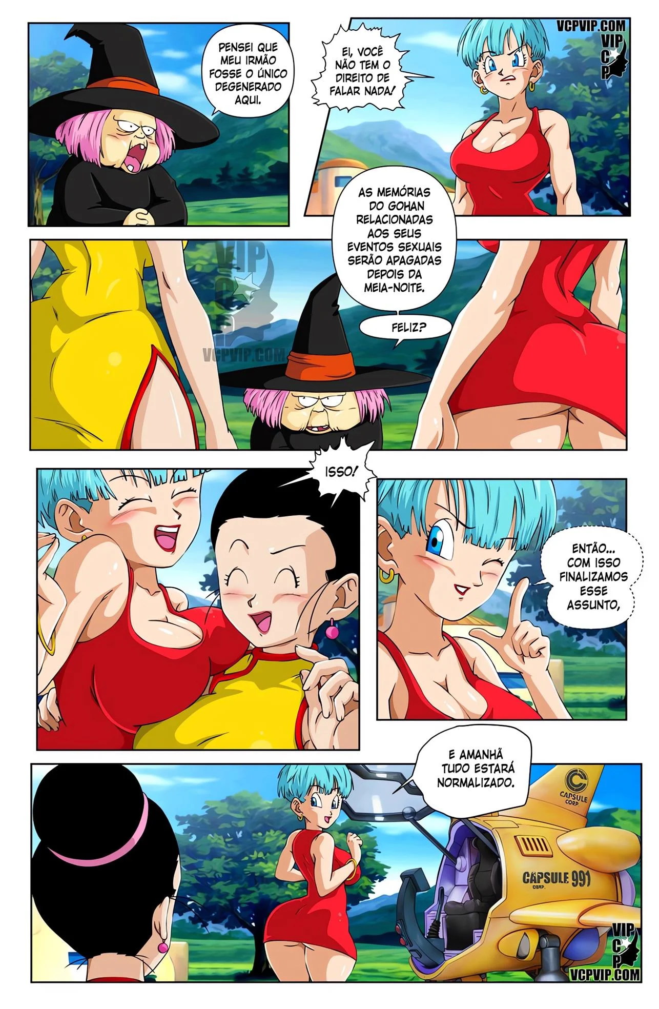Leitinho para a Mam&atilde;e 3 &ndash; Dragon Ball Hentai &ndash; Tradu&ccedil;&atilde;o Completa