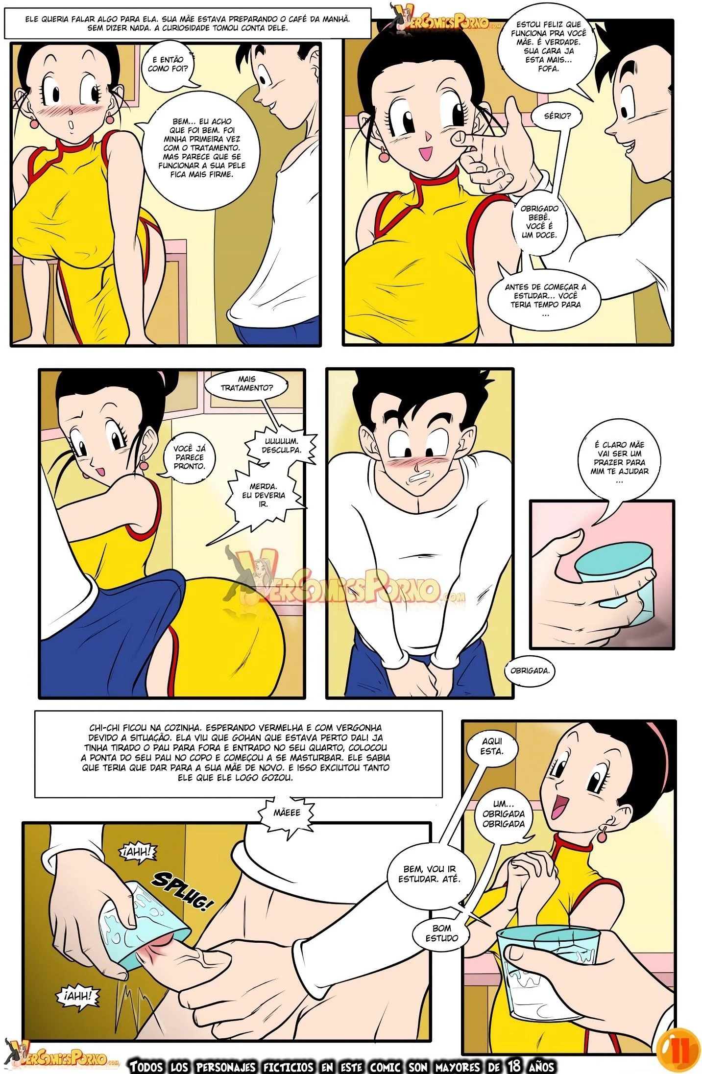 Leitinho para a Mam&atilde;e &ndash; Incesto &ndash; Quadrinho em Portugu&ecirc;s PT-BR