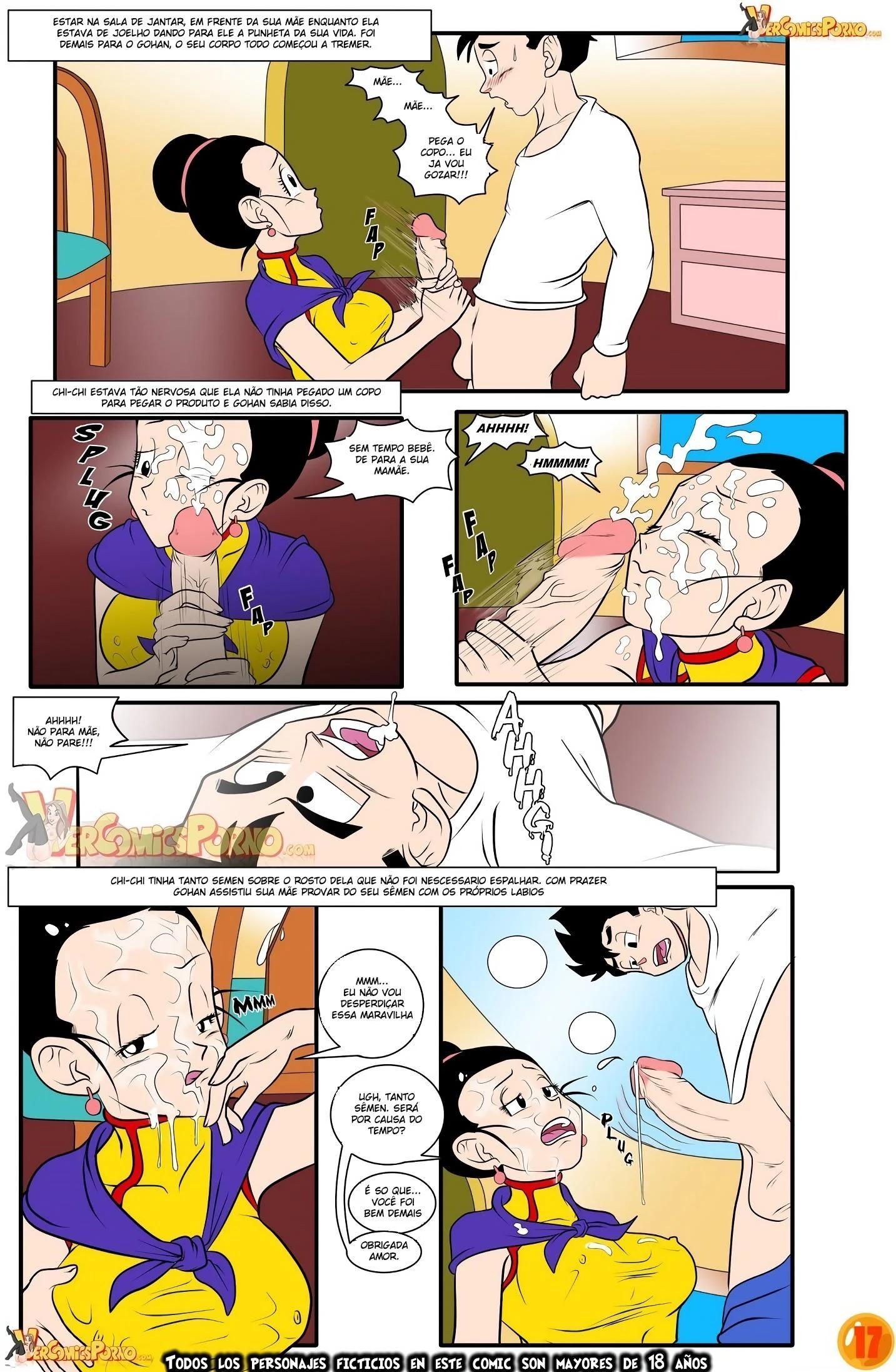 Leitinho para a Mam&atilde;e &ndash; Incesto &ndash; Quadrinho em Portugu&ecirc;s PT-BR